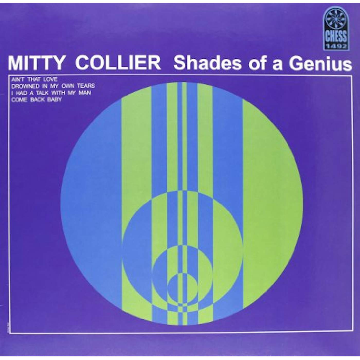 Mitty Collier SHADES OF A GENIUS Vinyl Record - 180 Gram Pressing