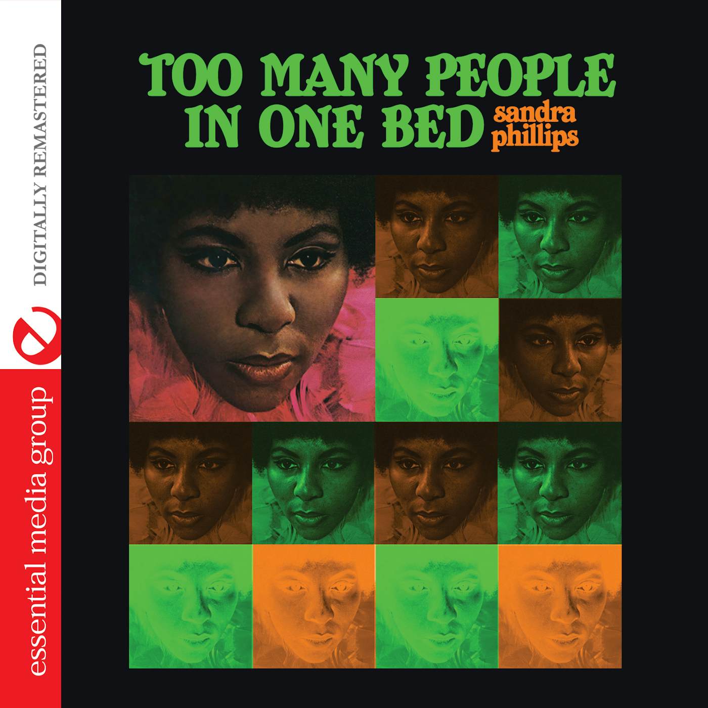Sandra Phillips TOO MANY PEOPLE IN ONE BED CD