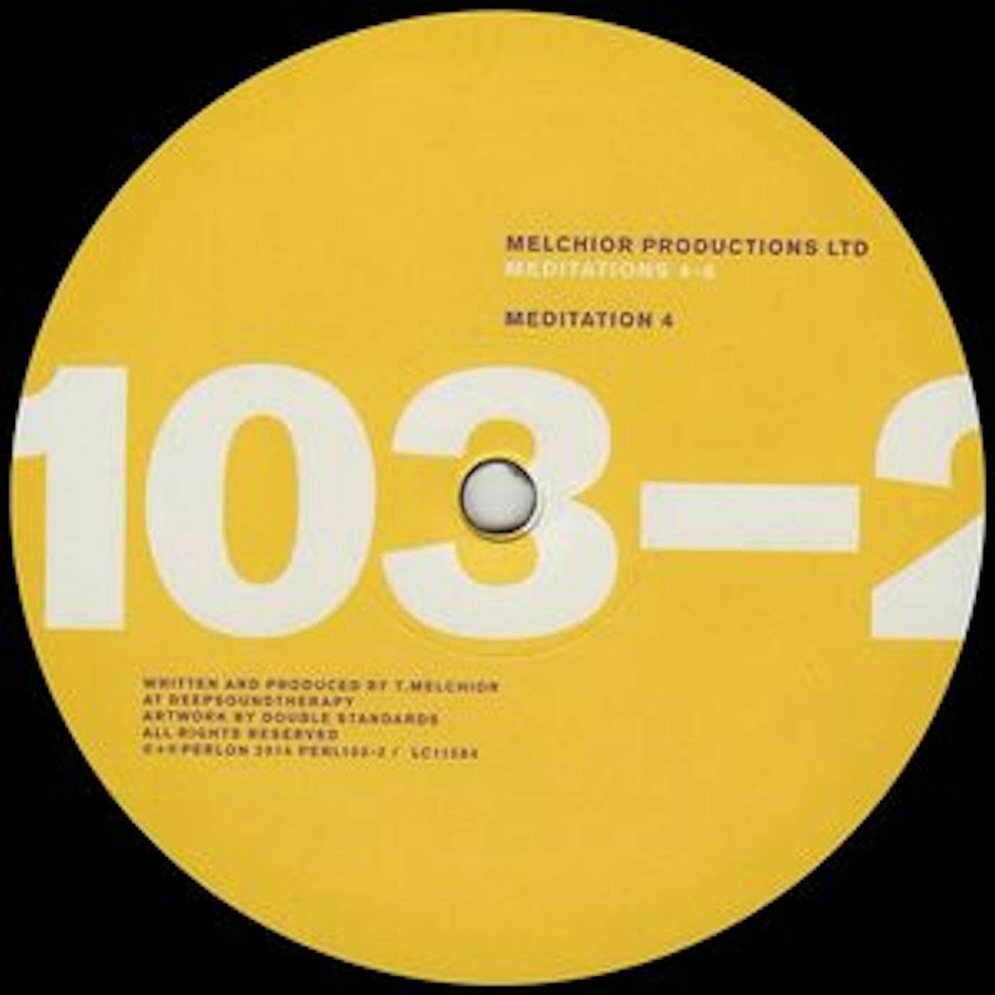 Melchior Productions Meditations 4-6 Vinyl Record