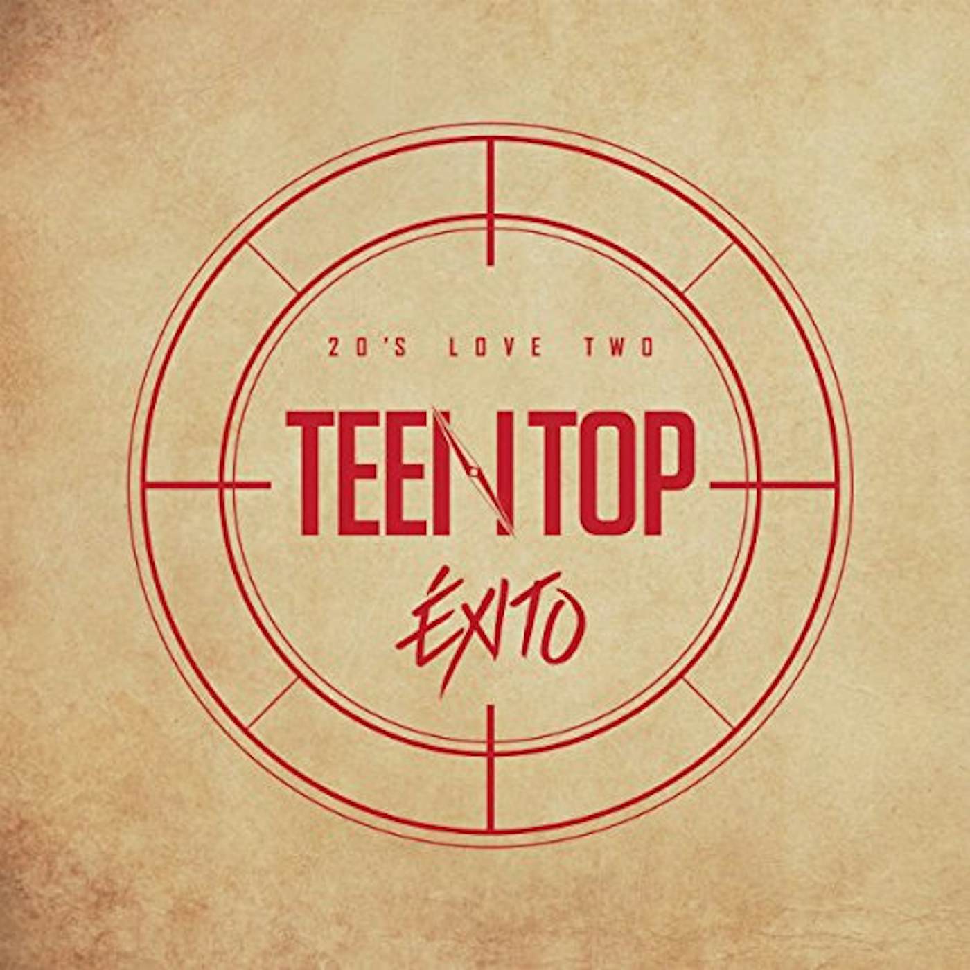 TEEN TOP 20'S LOVE TWO EXITO CD