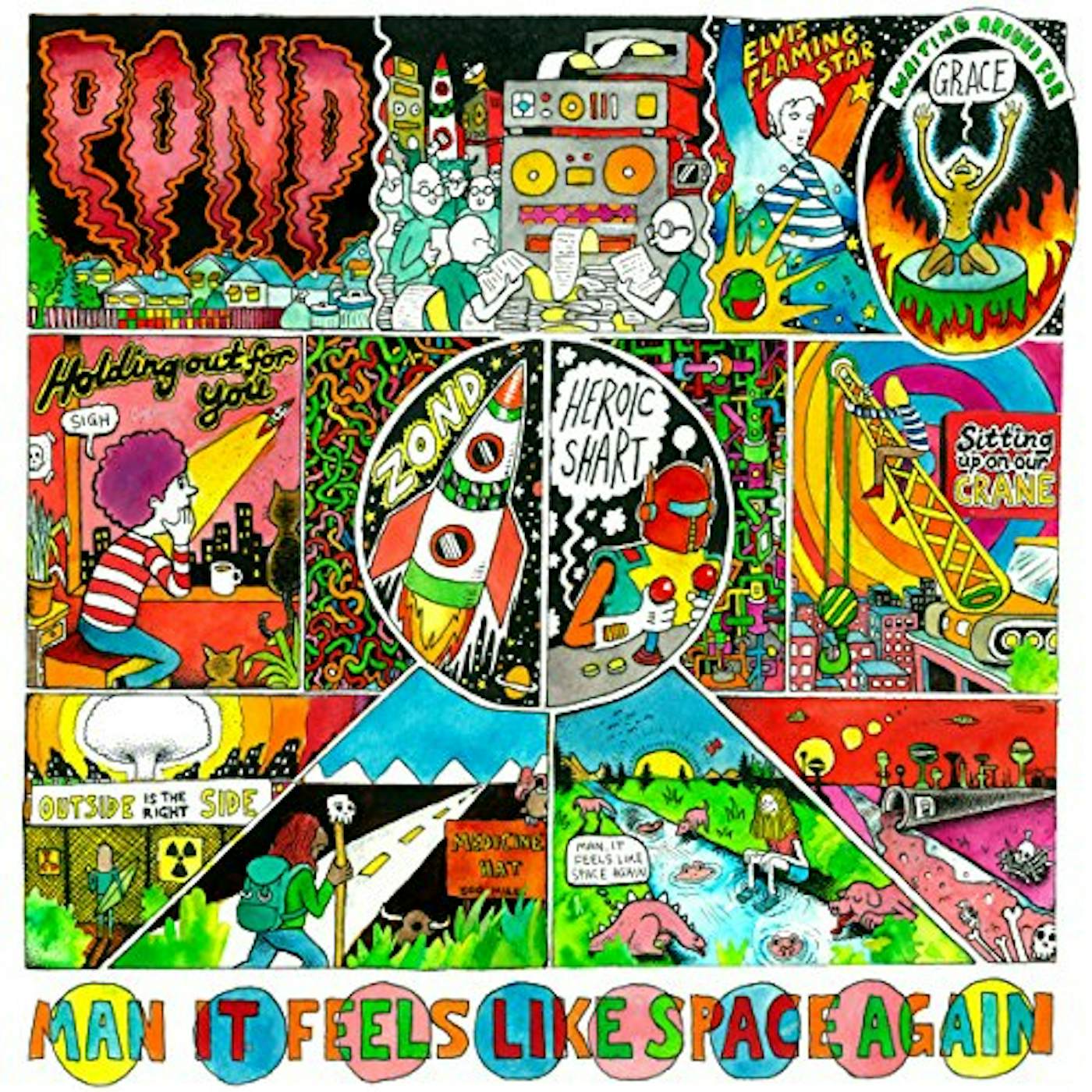 Pond Man It Feels Like Space Again Vinyl Record