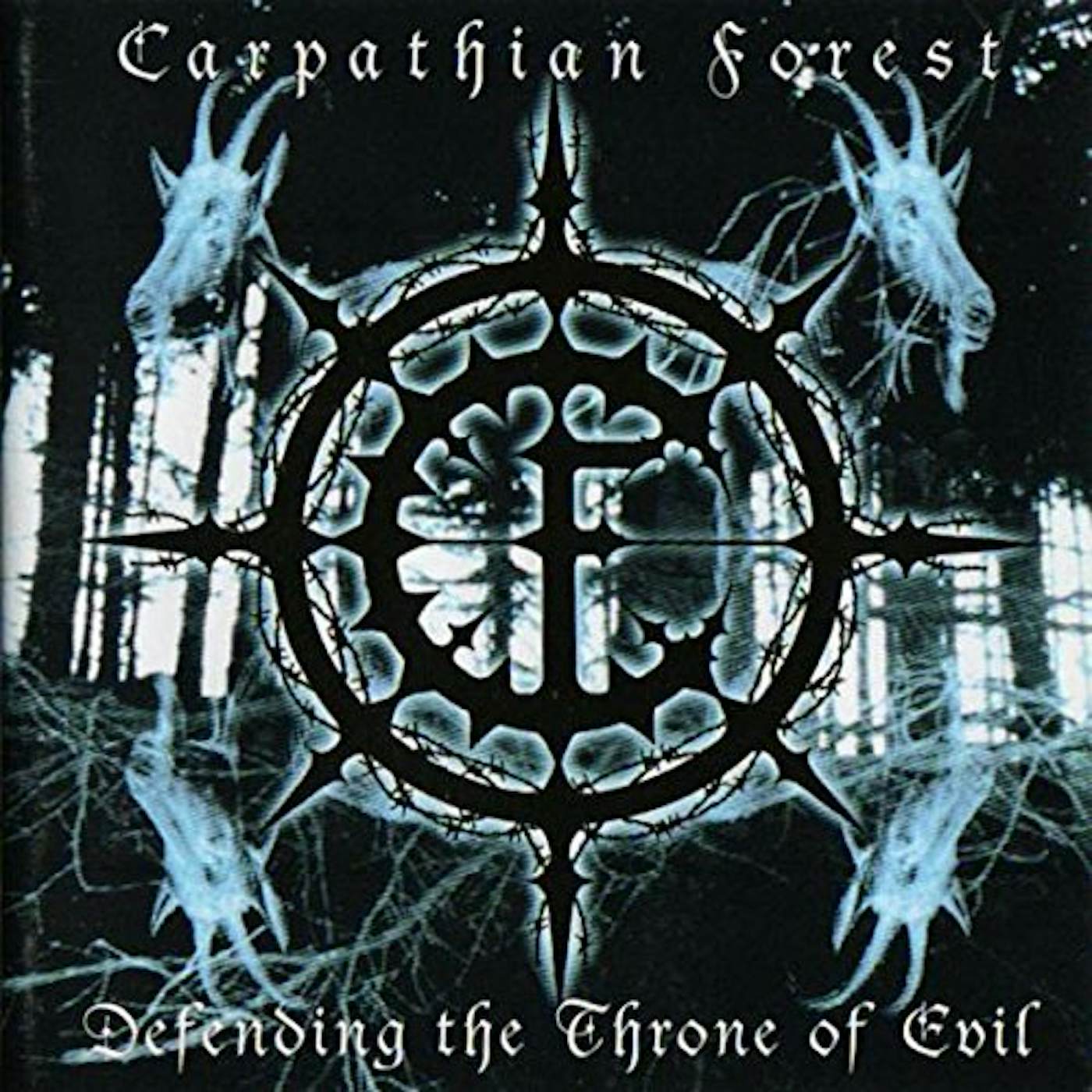 Carpathian Forest Defending the Throne of Evil Vinyl Record