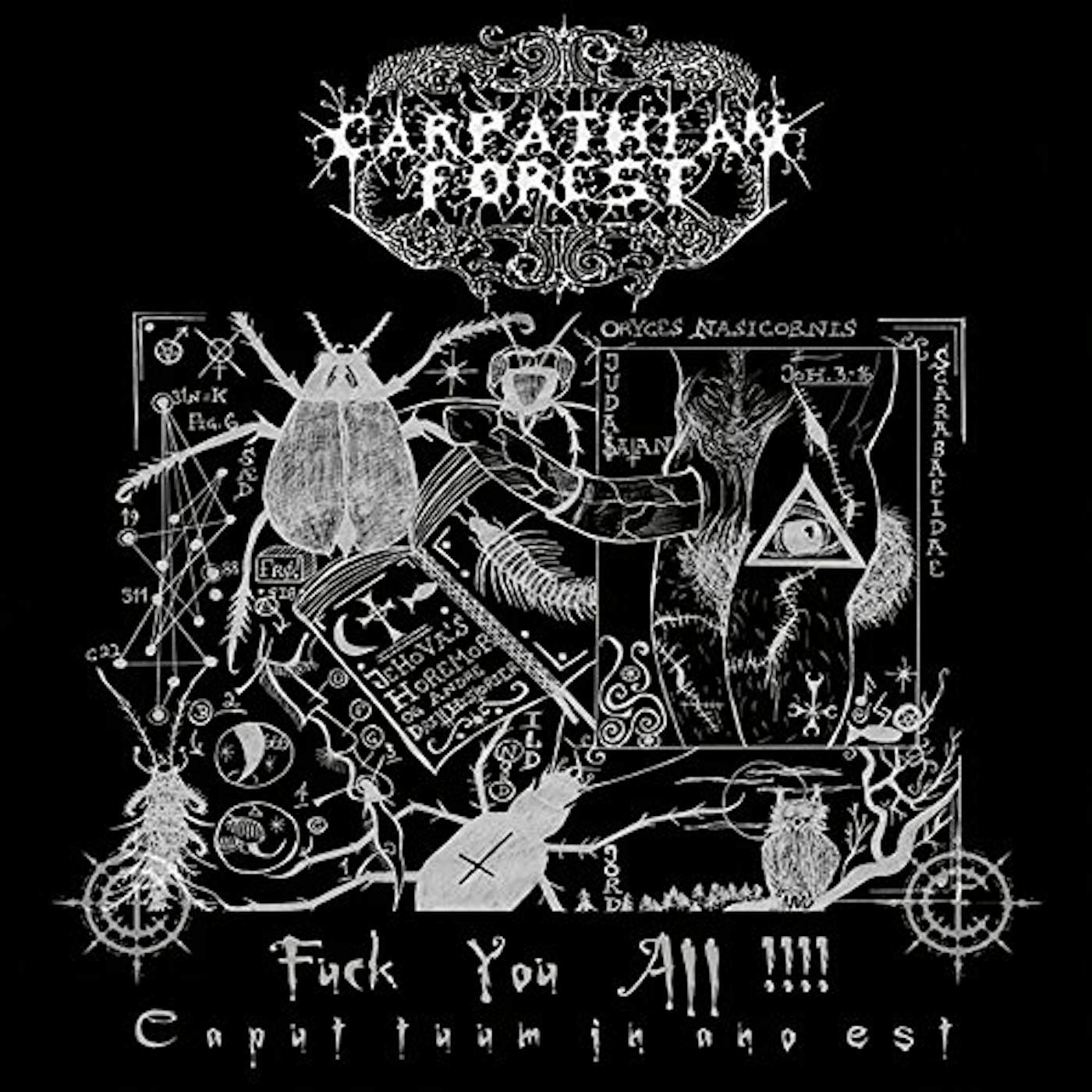 Carpathian Forest Fuck You All Vinyl Record