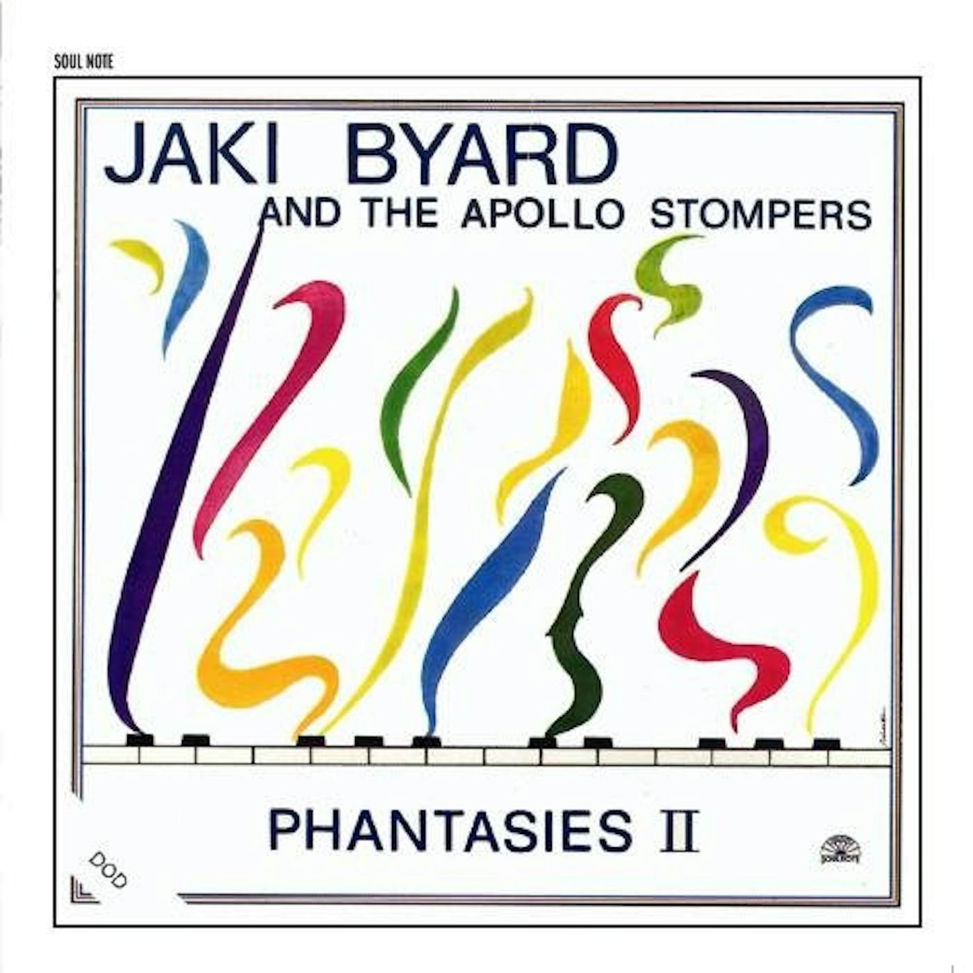 Jaki Byard PHANTASIES II Vinyl Record