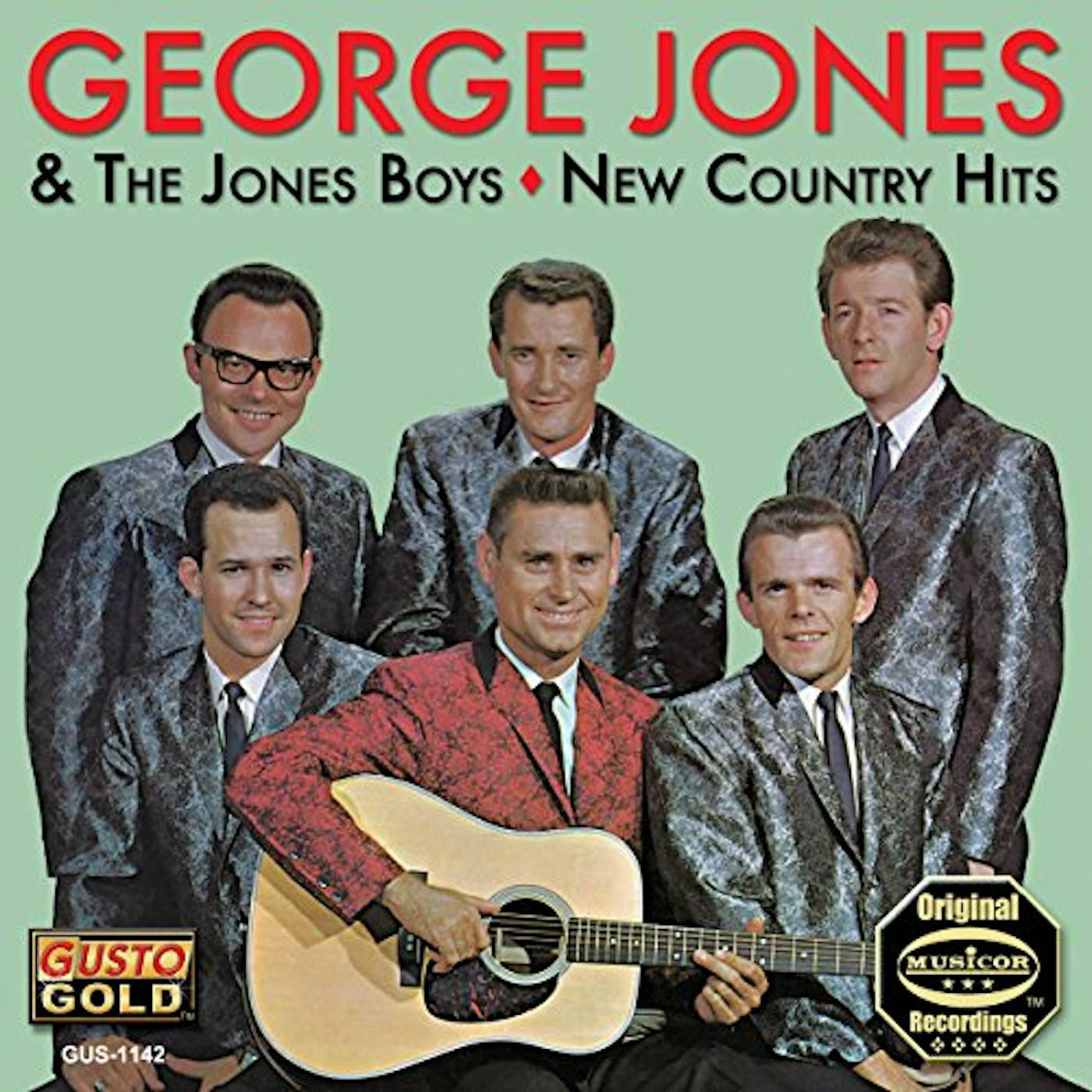 George Jones NEW COUNTRY HITS CD