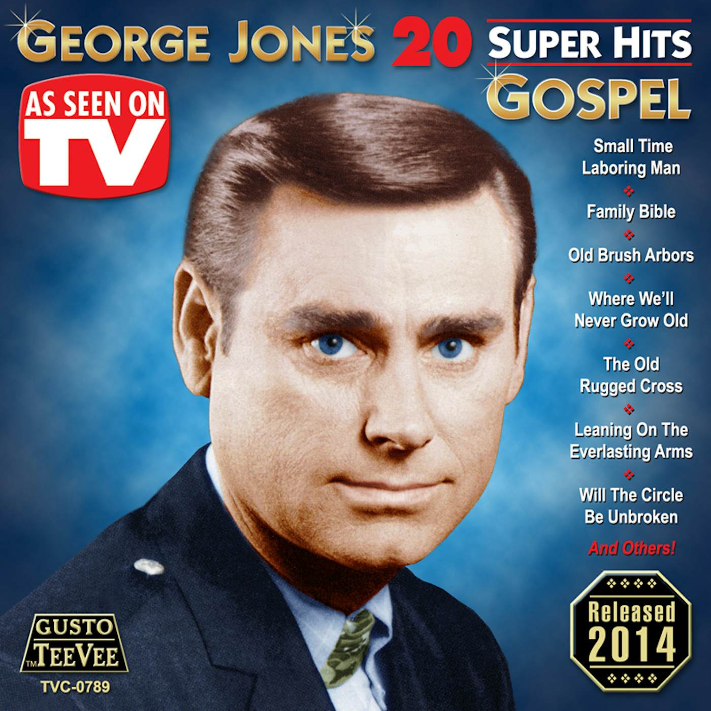 George Jones 20 SUPER HITS GOSPEL CD