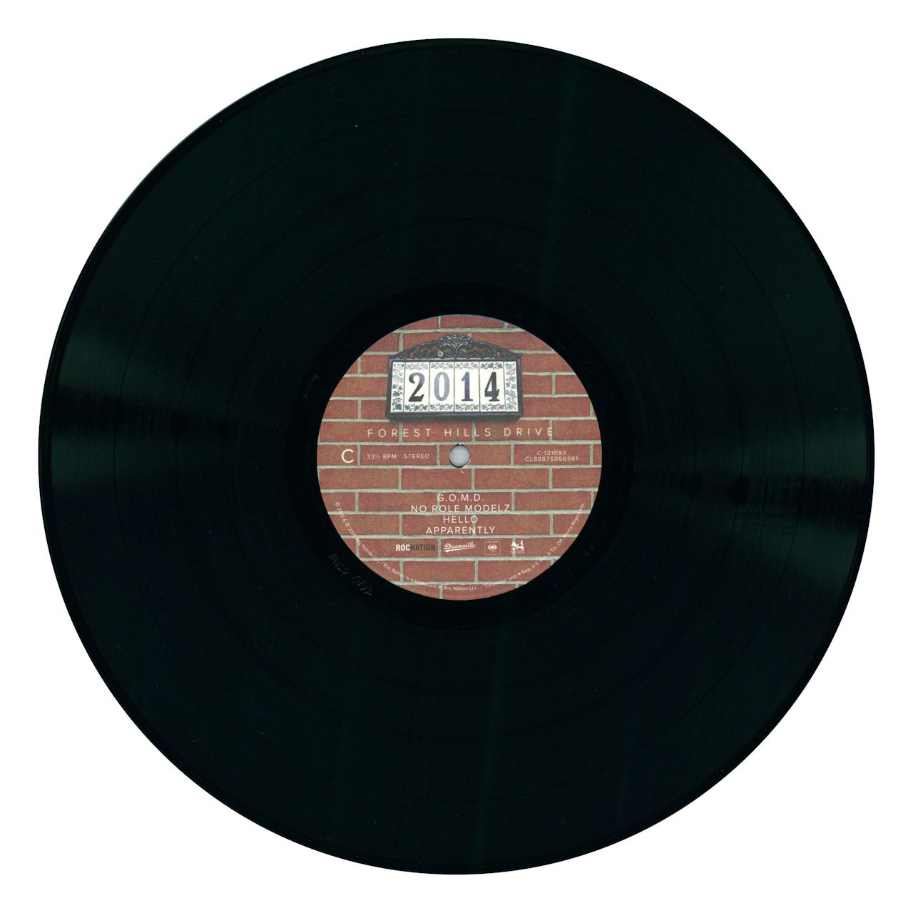 J. Cole 2014 FOREST HILLS DRIVE Vinyl Record1280 x 1280