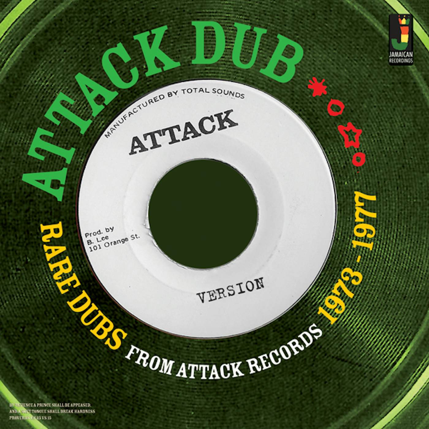ATTACK DUB: RARE DUBS FROM ATTACK RECORDS 73 / VA Vinyl Record
