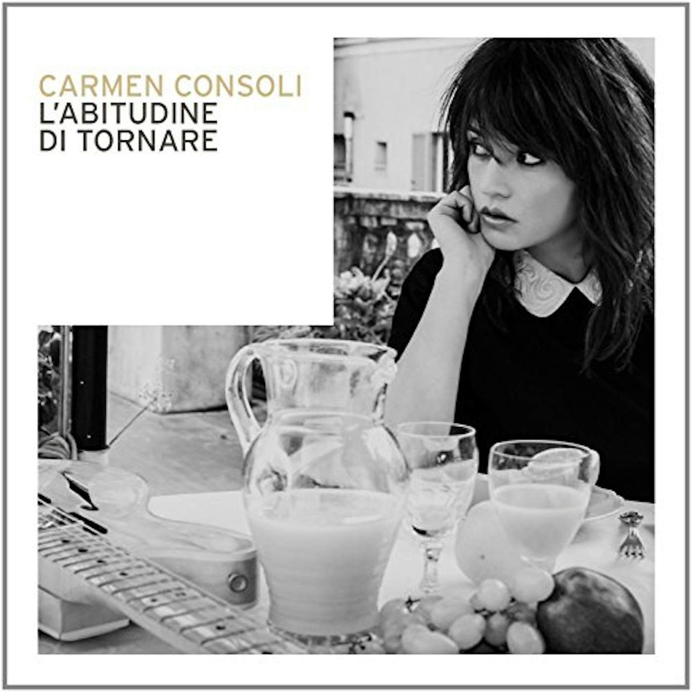 Carmen Consoli L'ABITUDINE DI TORNARE Vinyl Record - Italy Release