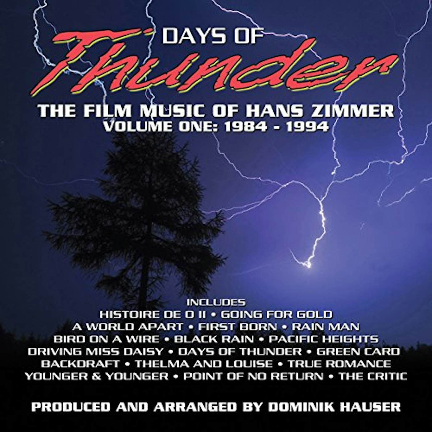 Hans Zimmer DAYS OF THUNDER / Original Soundtrack CD
