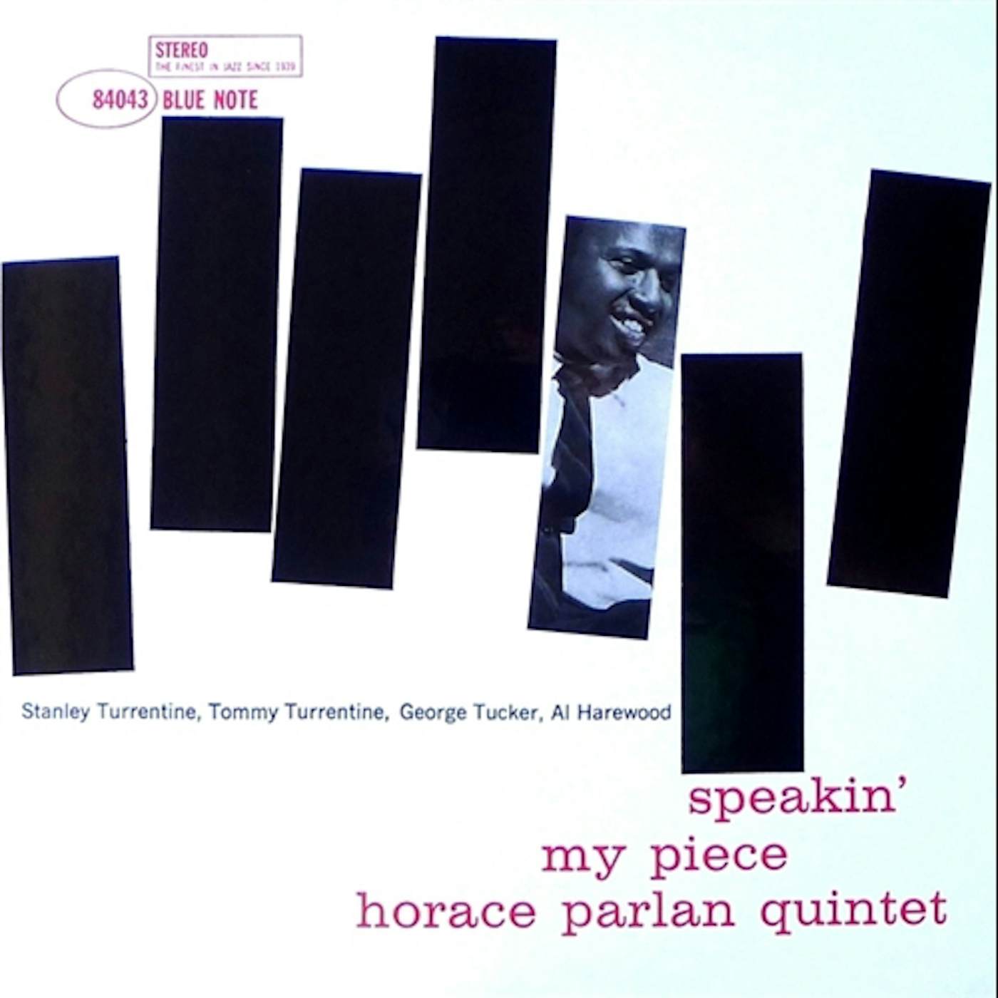 Horace Parlan SPEAKIN MY PIECE Vinyl Record