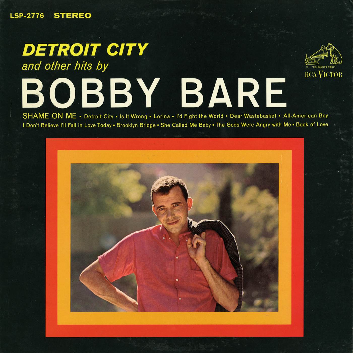 DETROIT CITY & OTHER HITS BY BOBBY BARE CD