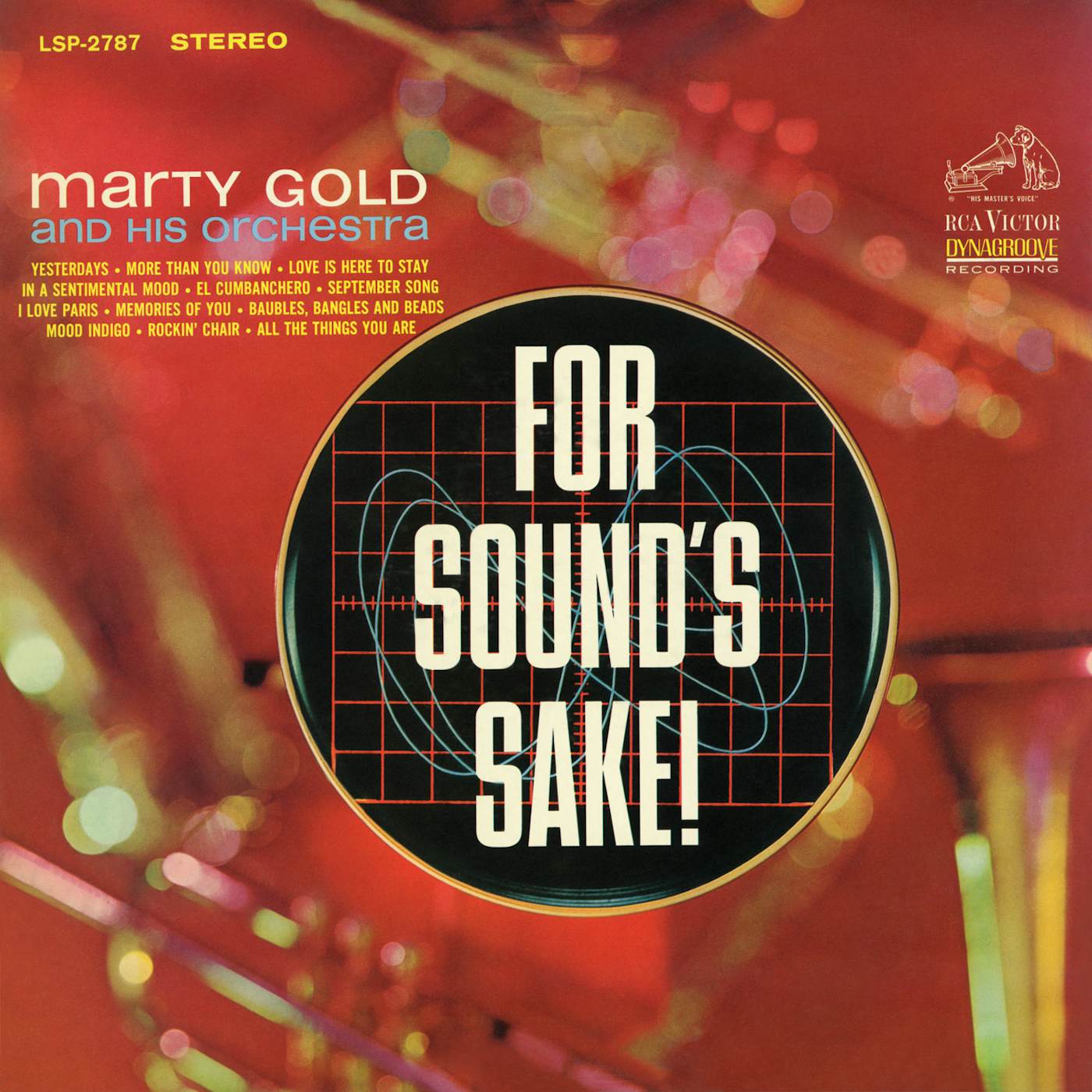 Marty Gold FOR SOUND'S SAKE CD