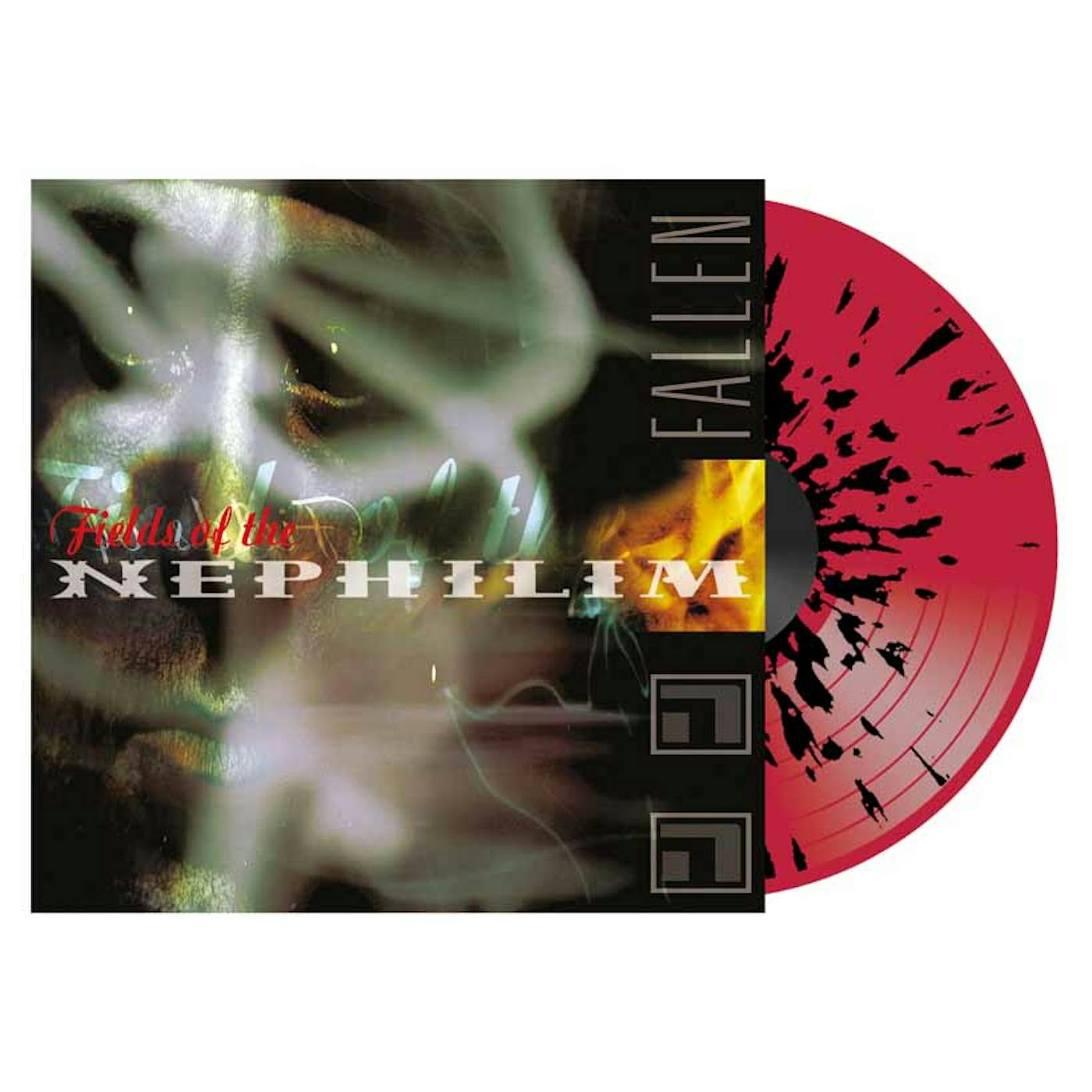 Fields Of The Nephilim FALLEN Vinyl Record - UK Import, Colored Vinyl
