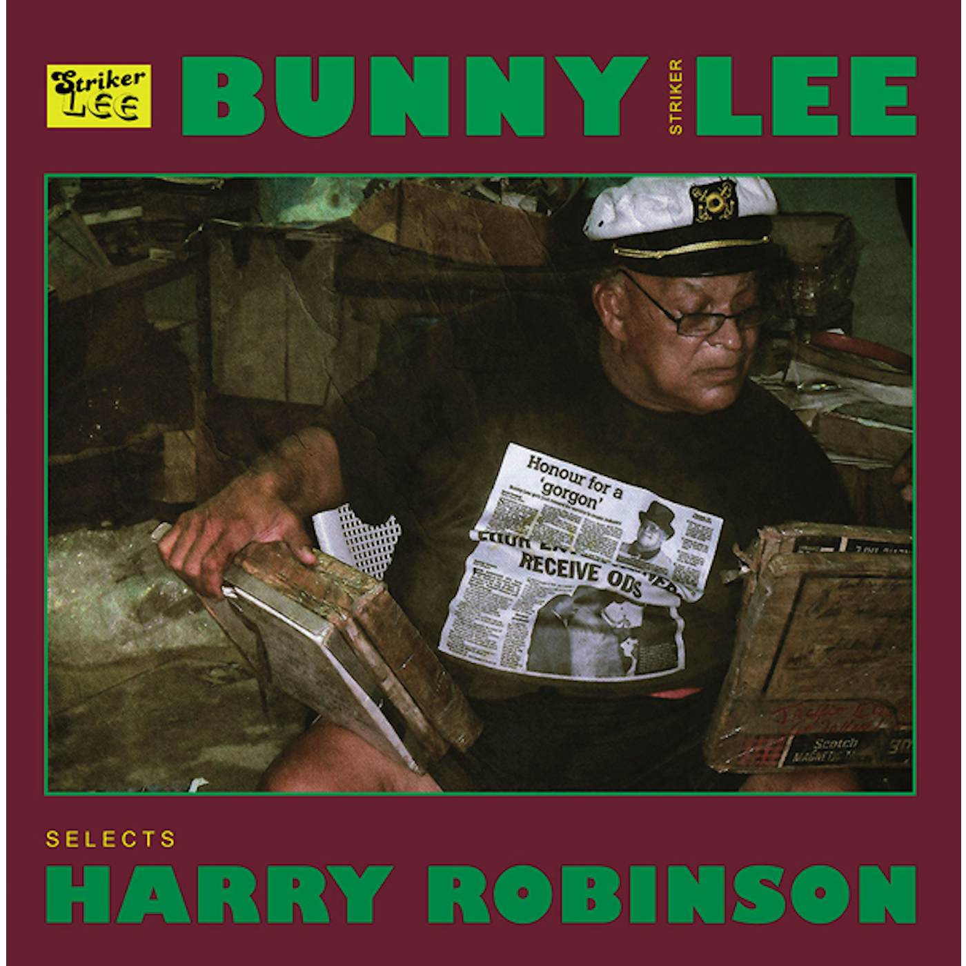 BUNNY STRIKER LEE SELECTS HARRY ROBINSON / VARIOUS Vinyl Record