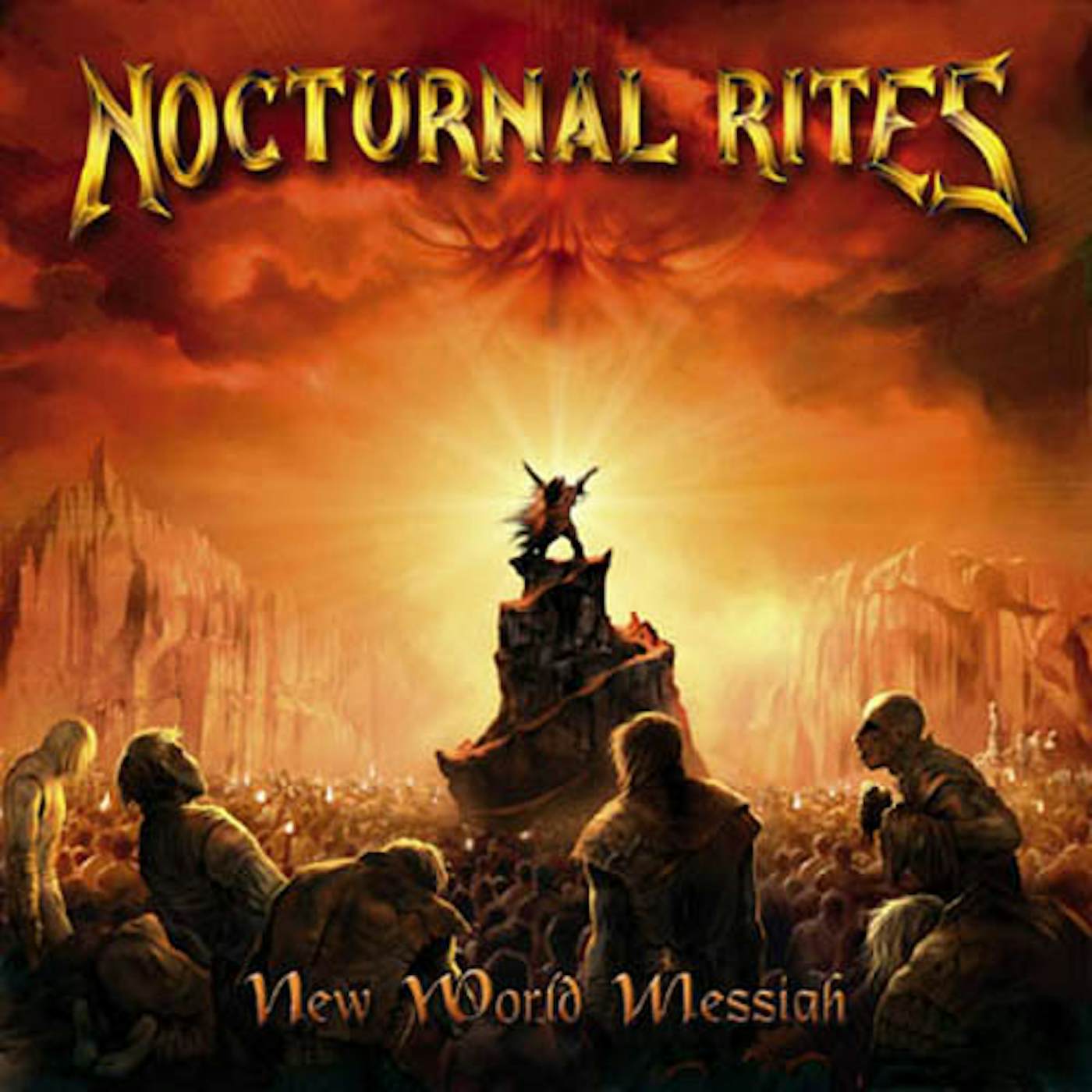Nocturnal Rites New World Messiah Vinyl Record