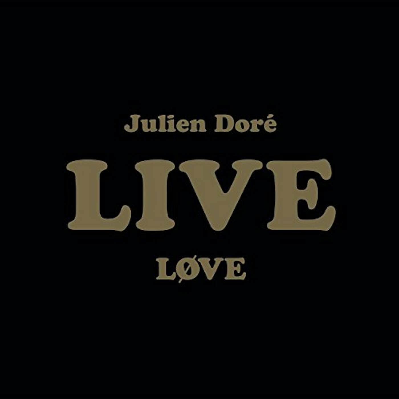 Julien Doré LOVE LIVE CD