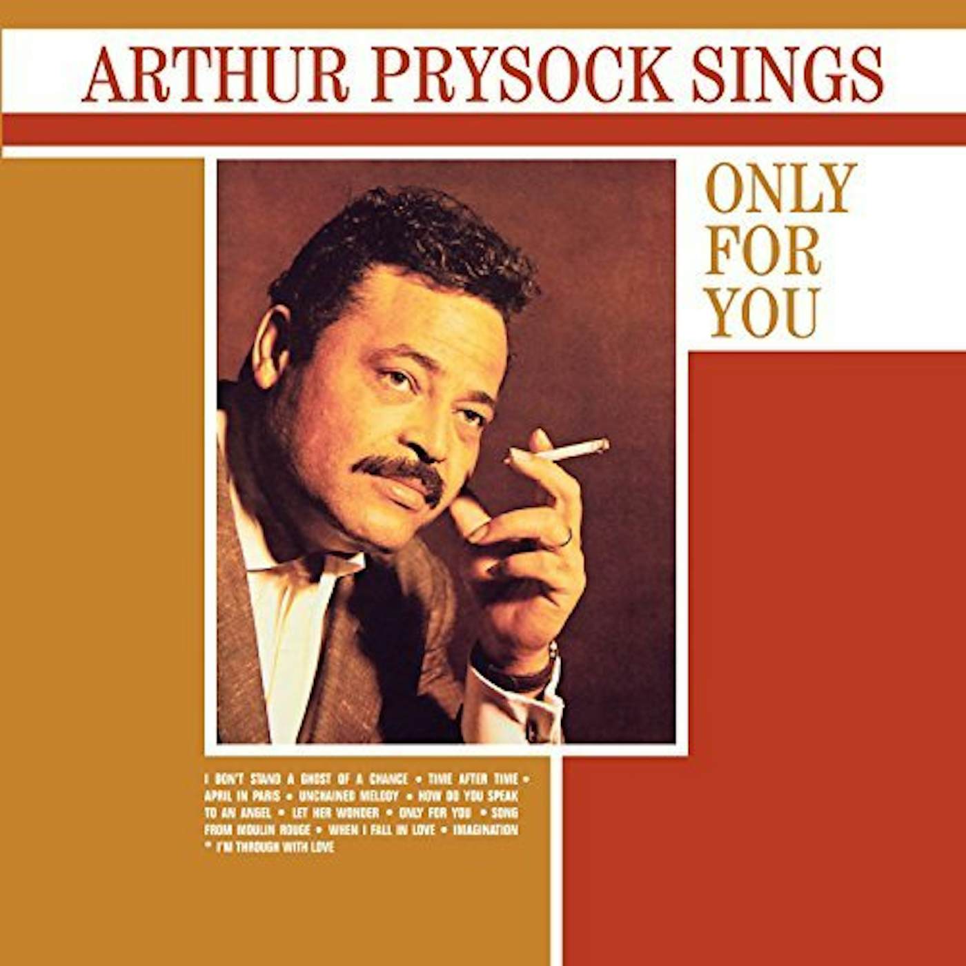 ARTHUR PRYSOCK SINGS ONLY FOR YOU CD