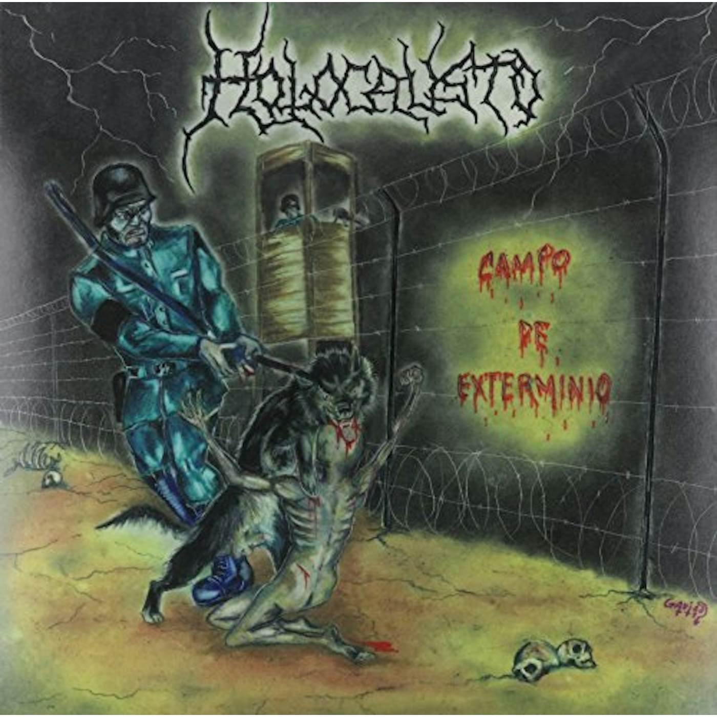 Holocausto CAMPO DE EXTERMINIO Vinyl Record