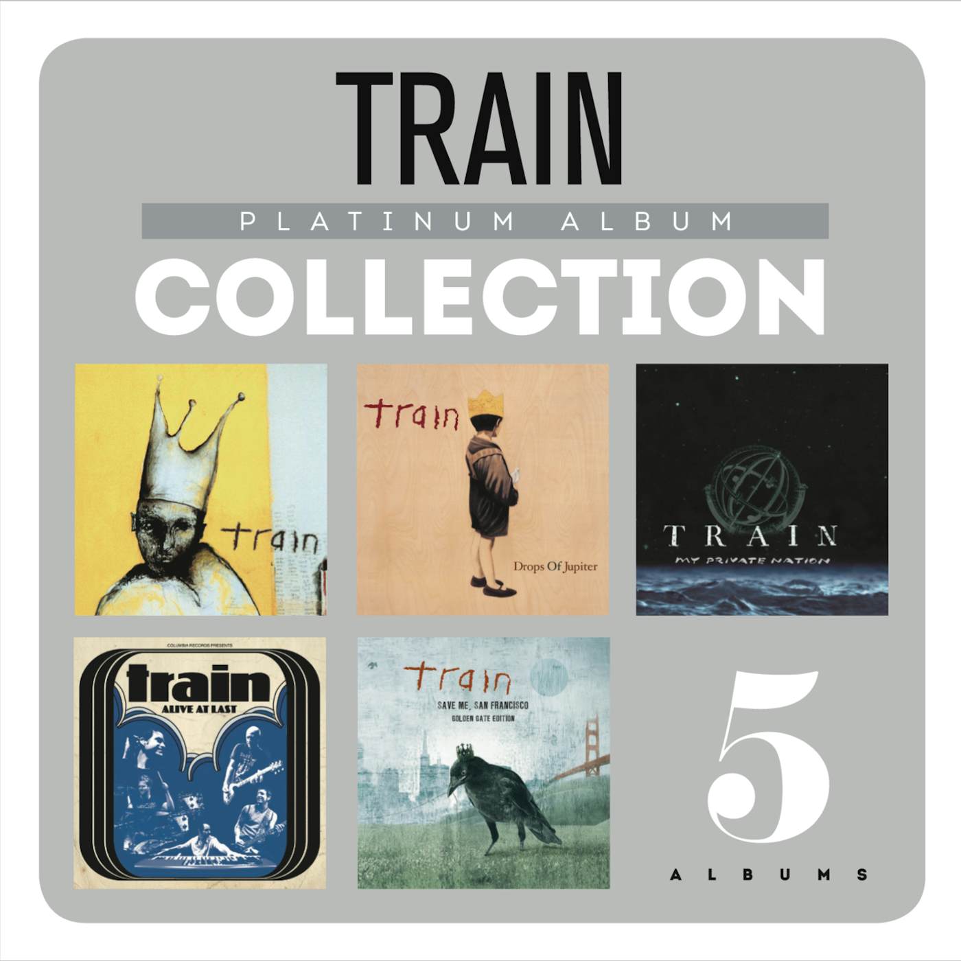 Train PLATINUM ALBUM COLLECTION CD