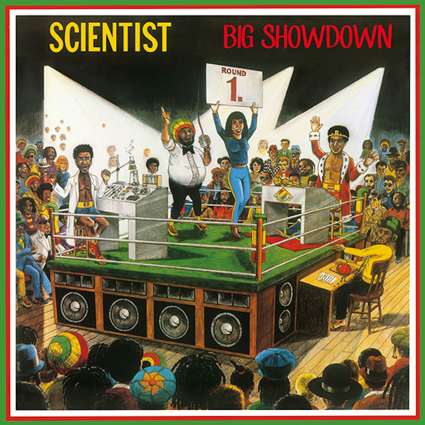 Scientist BIG SHOWDOWN Vinyl Record - Italy Release