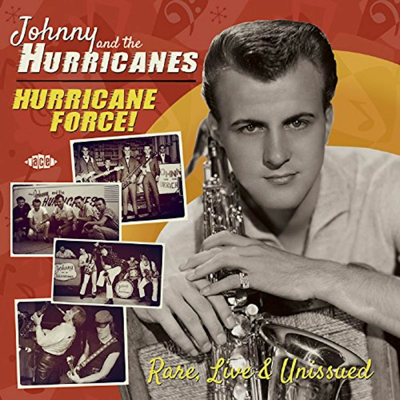 Johnny & The Hurricanes HURRICANE FORCE RARE LIVE & UNISSUED CD