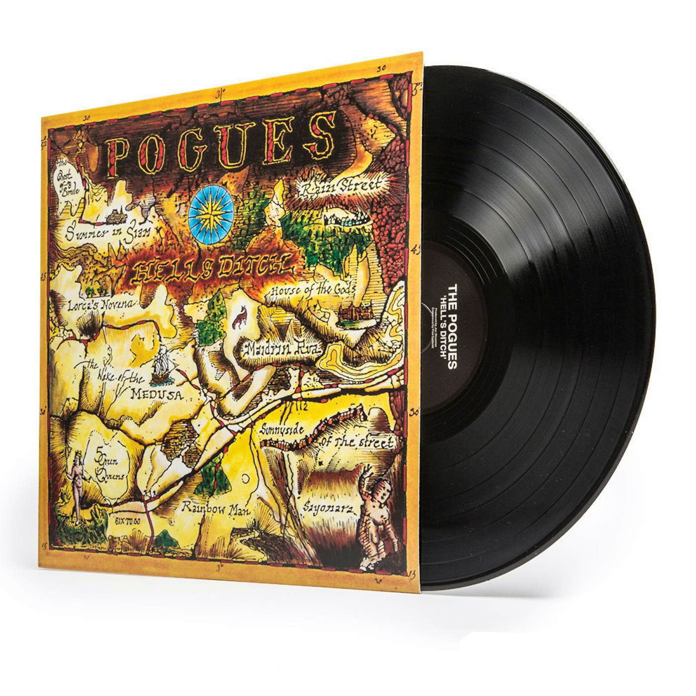 The Pogues Hell's Ditch Vinyl Record