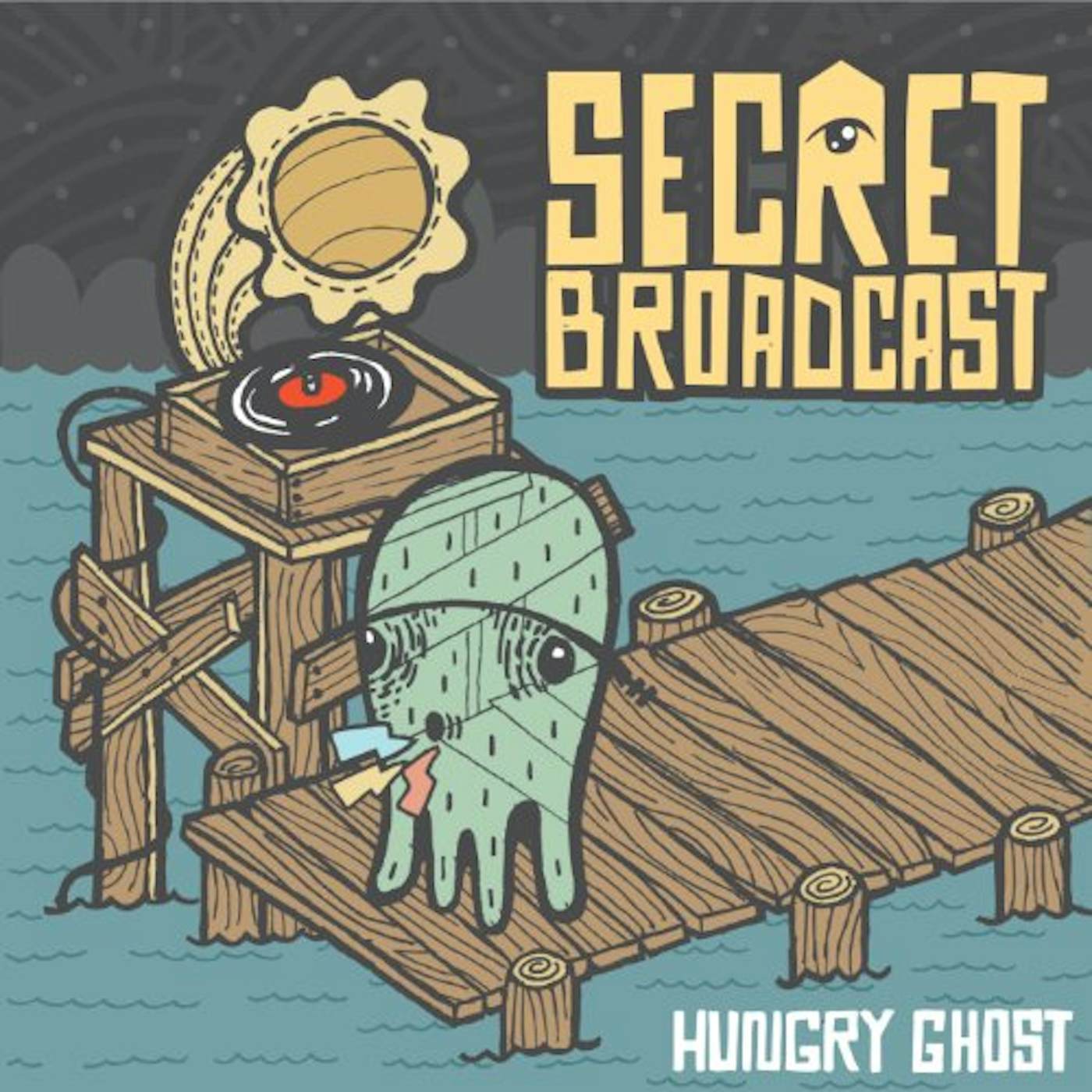 Secret Broadcast HUNGRY GHOST CD