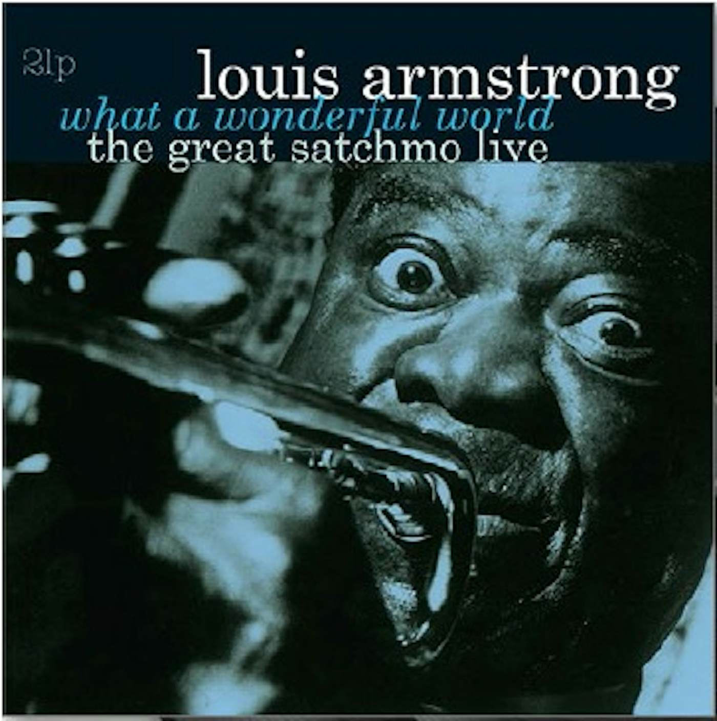 Louis Armstrong What A Wonderful World 1 Album Cover T-Shirt White