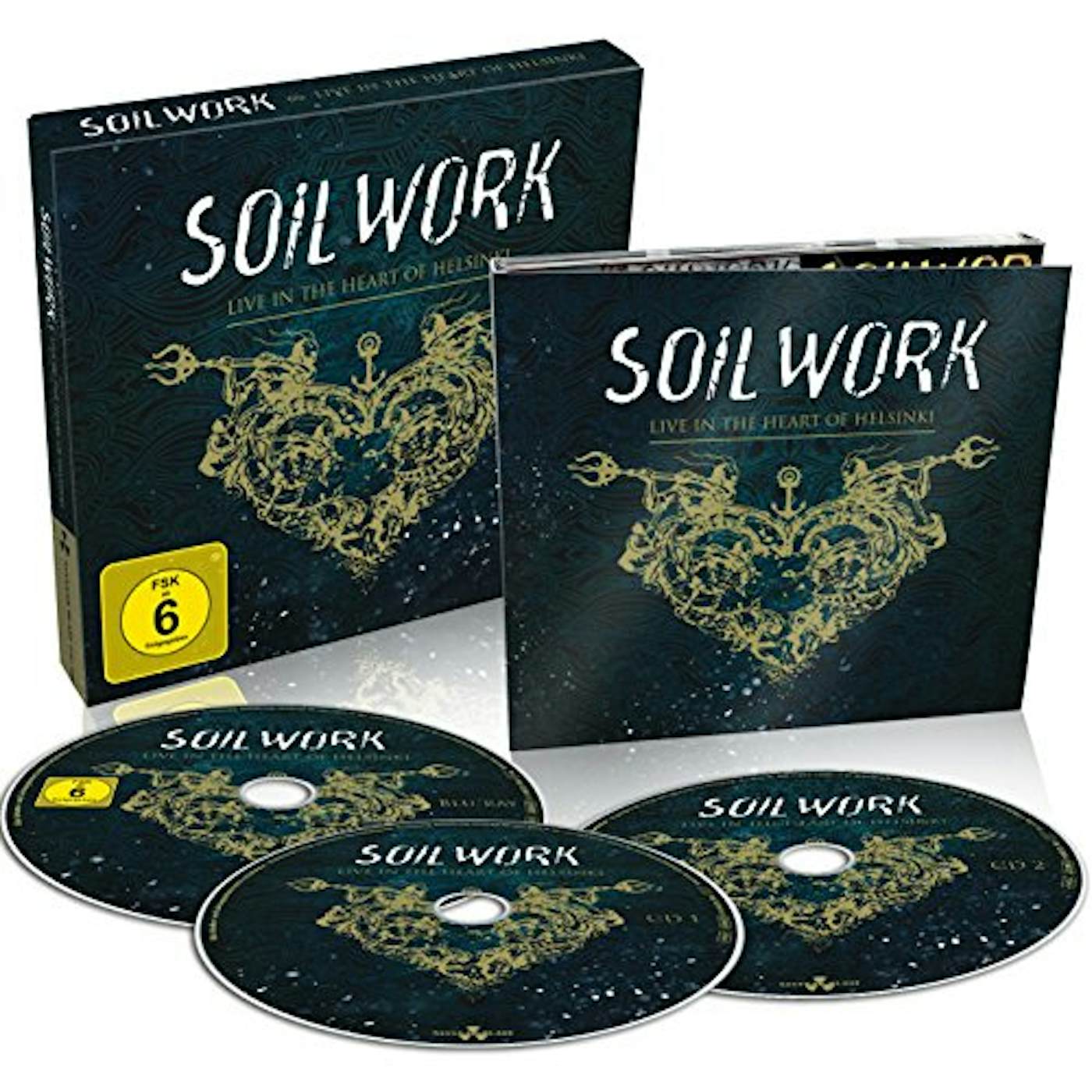 Soilwork LIVE IN THE HEART OF HELSINKI CD