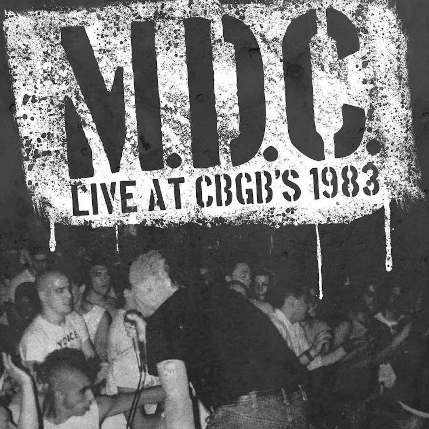 MDC LIVE AT CBGB'S 1983 Vinyl Record