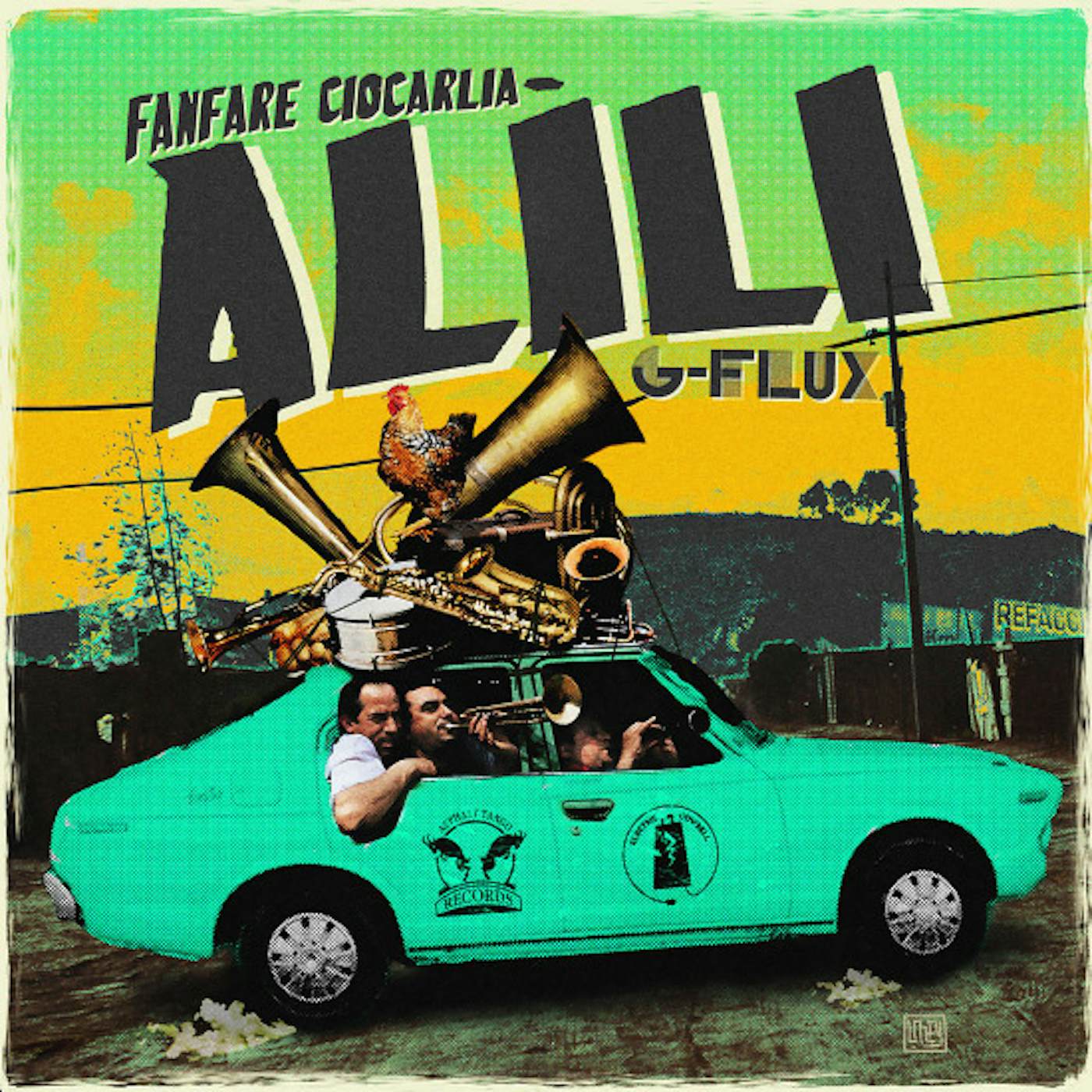 G-FLUX VS FANFARE CIOCARLIA Vinyl Record