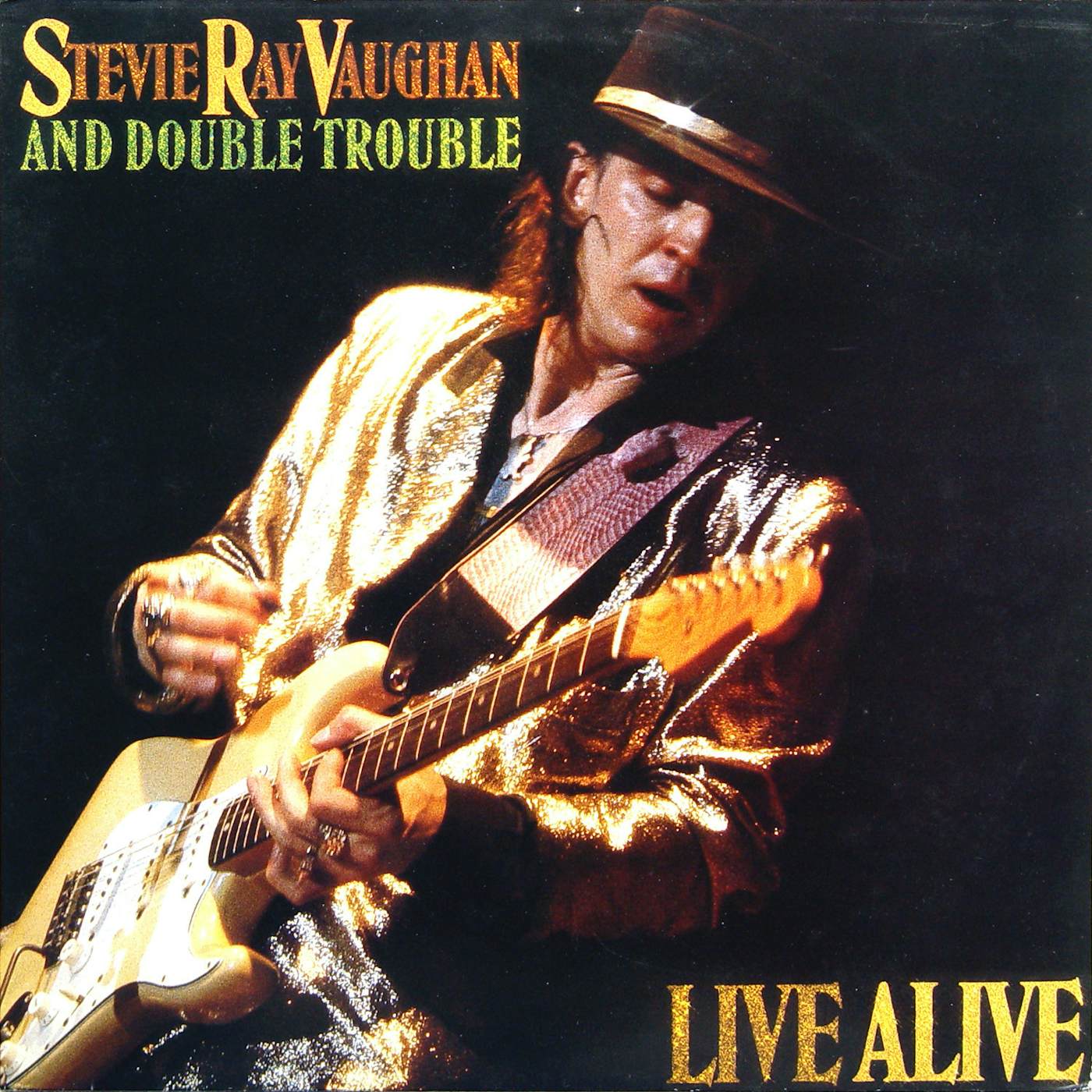 Stevie Ray Vaughan Live Alive Vinyl Record
