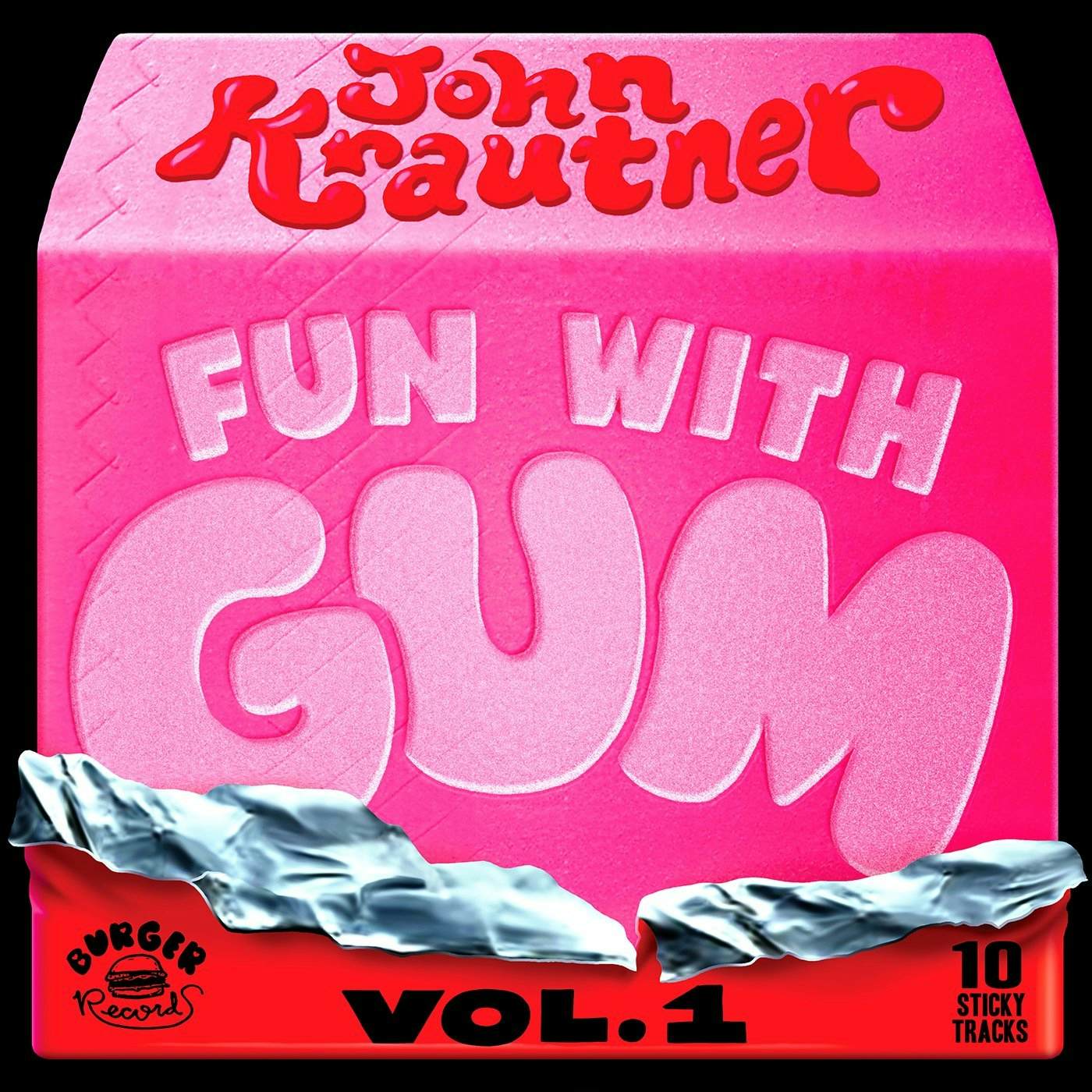John Krautner FUN WITH GUM 1 Vinyl Record - Digital Download Included