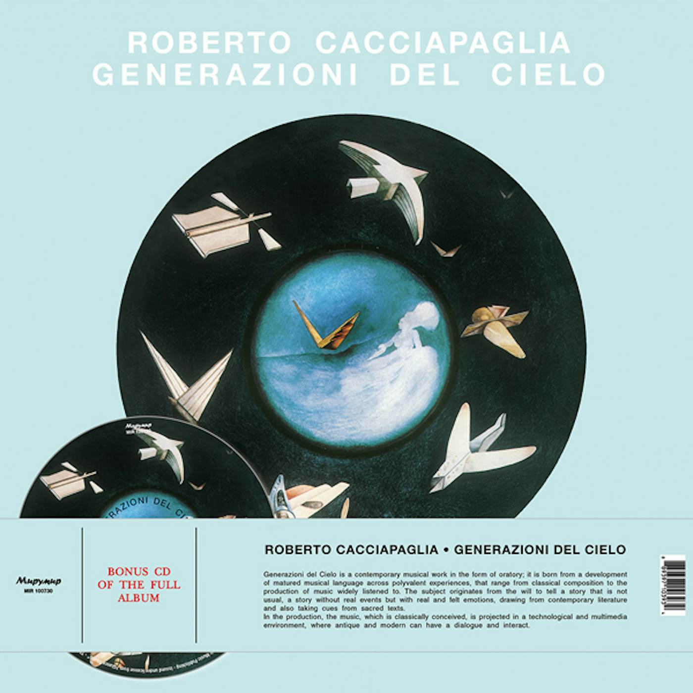 Roberto Cacciapaglia Generazioni Del Cielo Vinyl Record