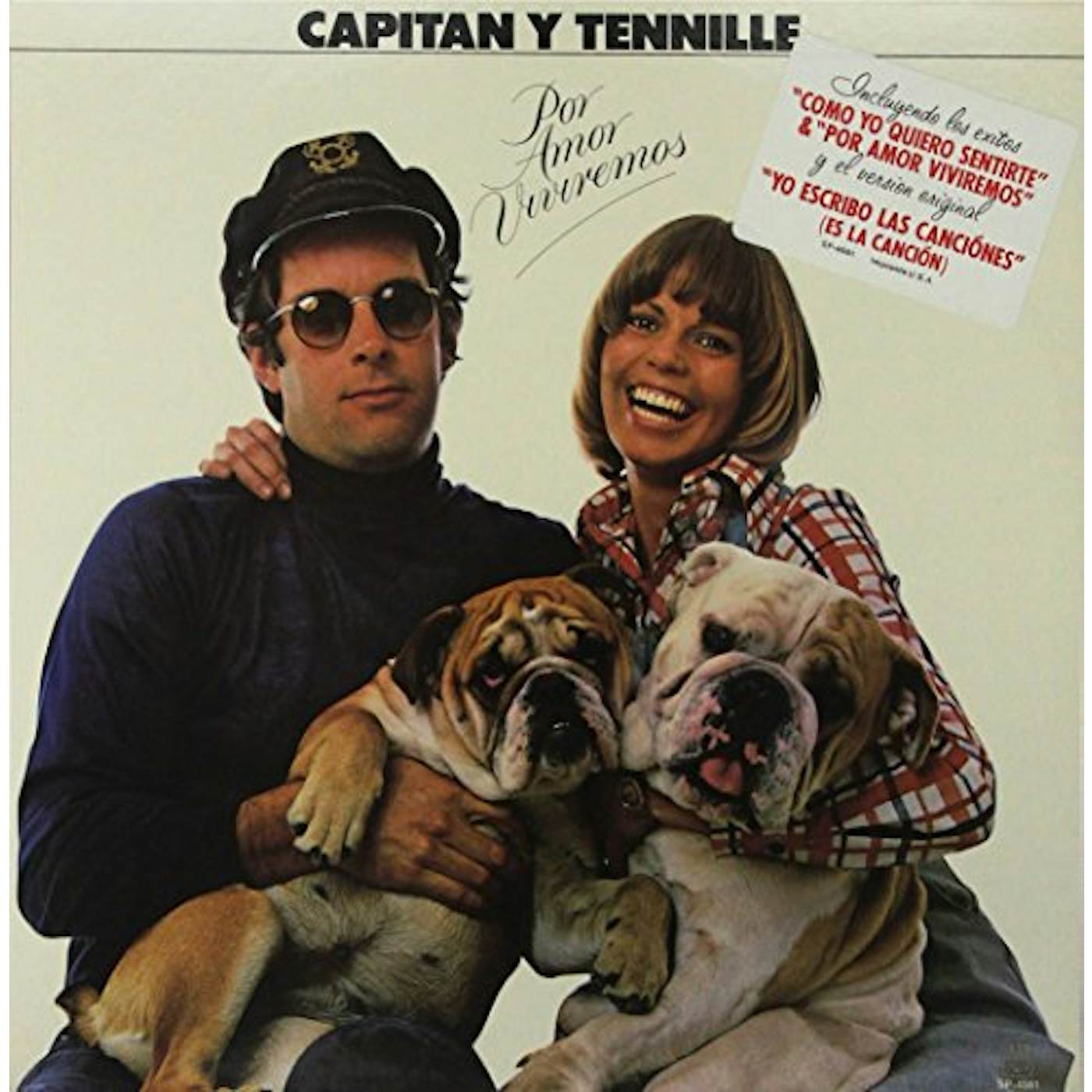 Captain & Tennille POR AMOR VIVIREMOS Vinyl Record