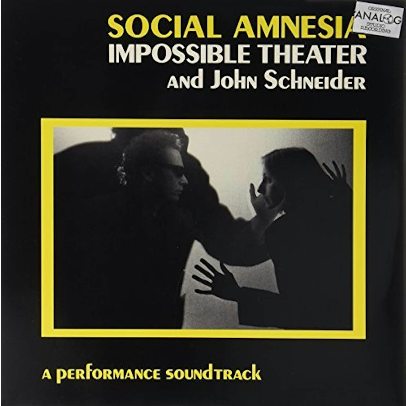 IMPOSSIBLE THEATRE SOCIAL AMNESIA / Original Soundtrack Vinyl Record