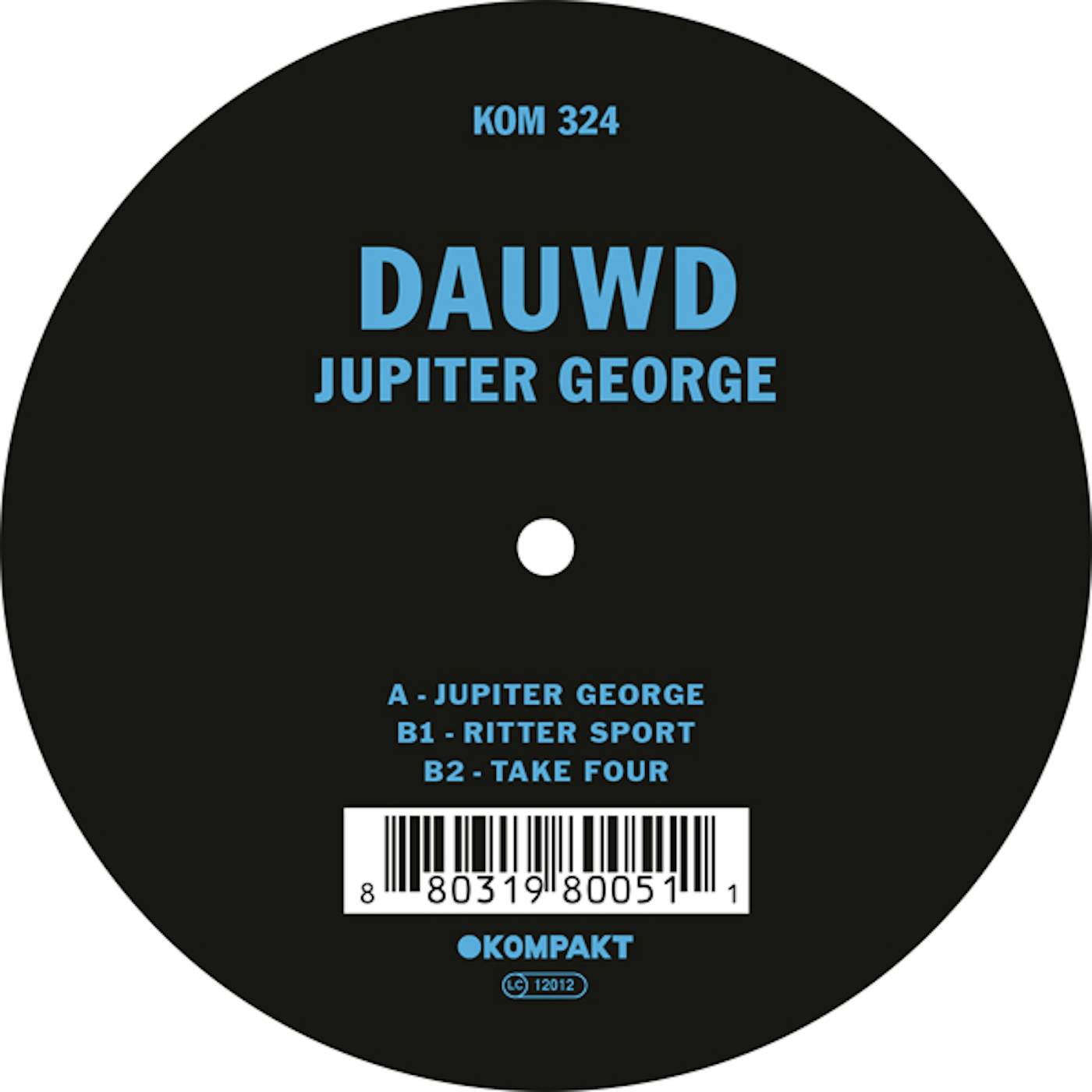 Dauwd Jupiter George Vinyl Record