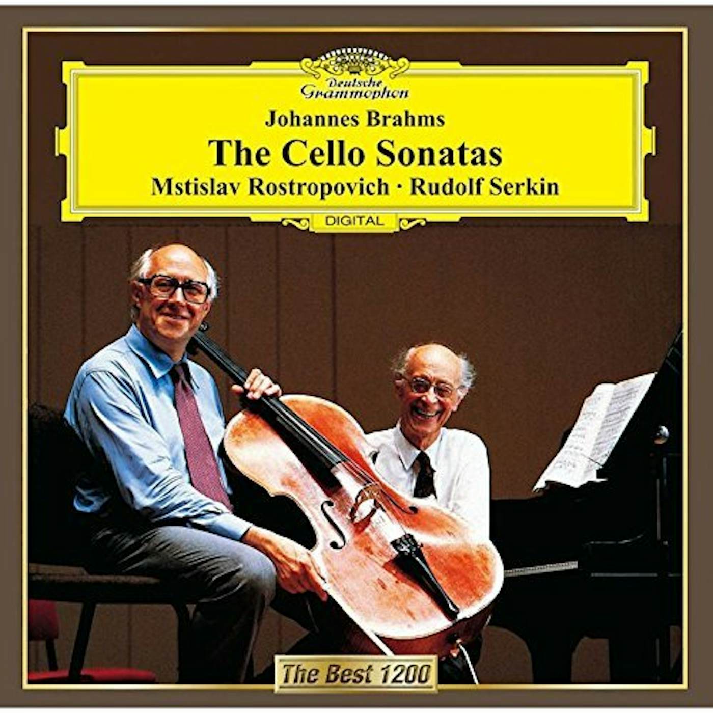 Mstislav Rostropovich BRAHMS: CELLO SONATAS CD