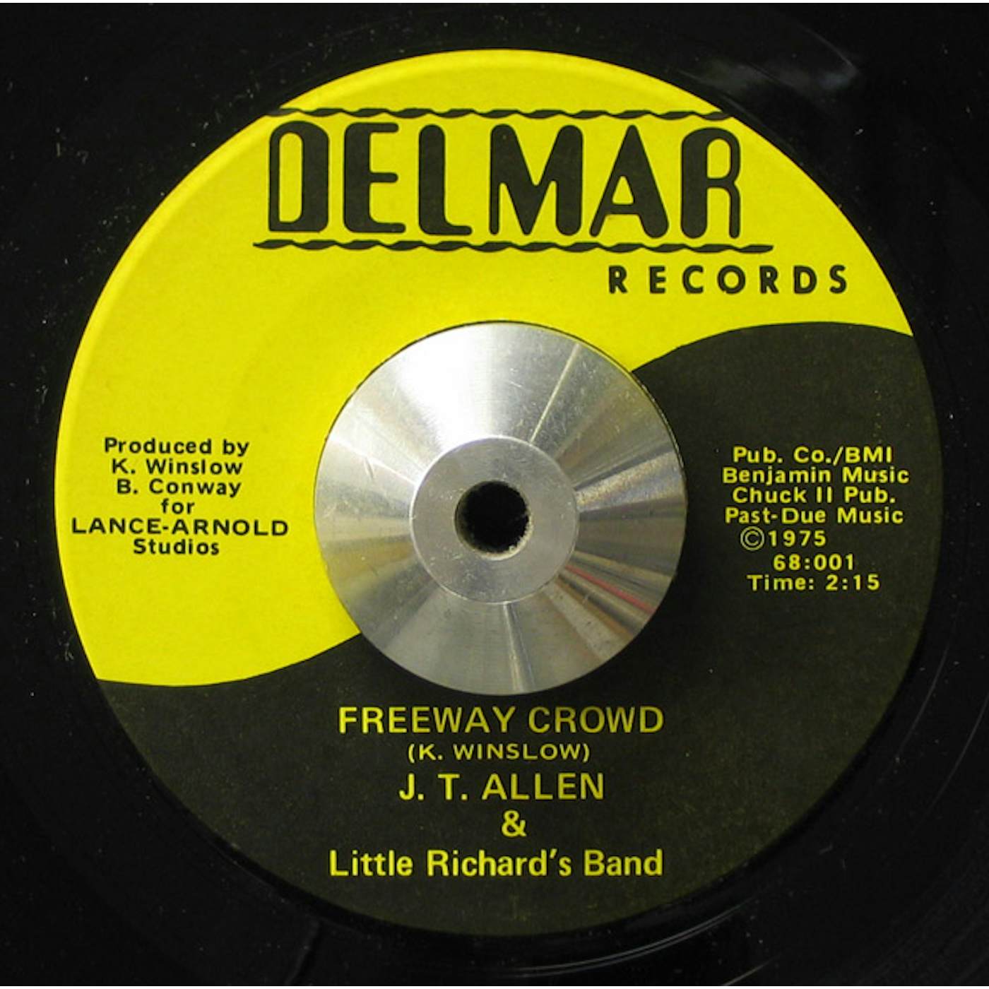 J.T. Allen FREEWAY CROWD Vinyl Record