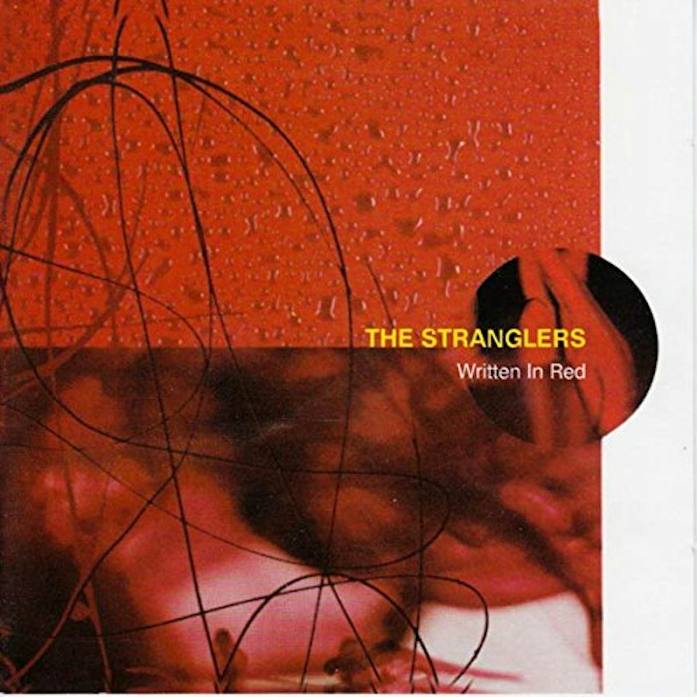 The Stranglers Written In Red Vinyl Record
