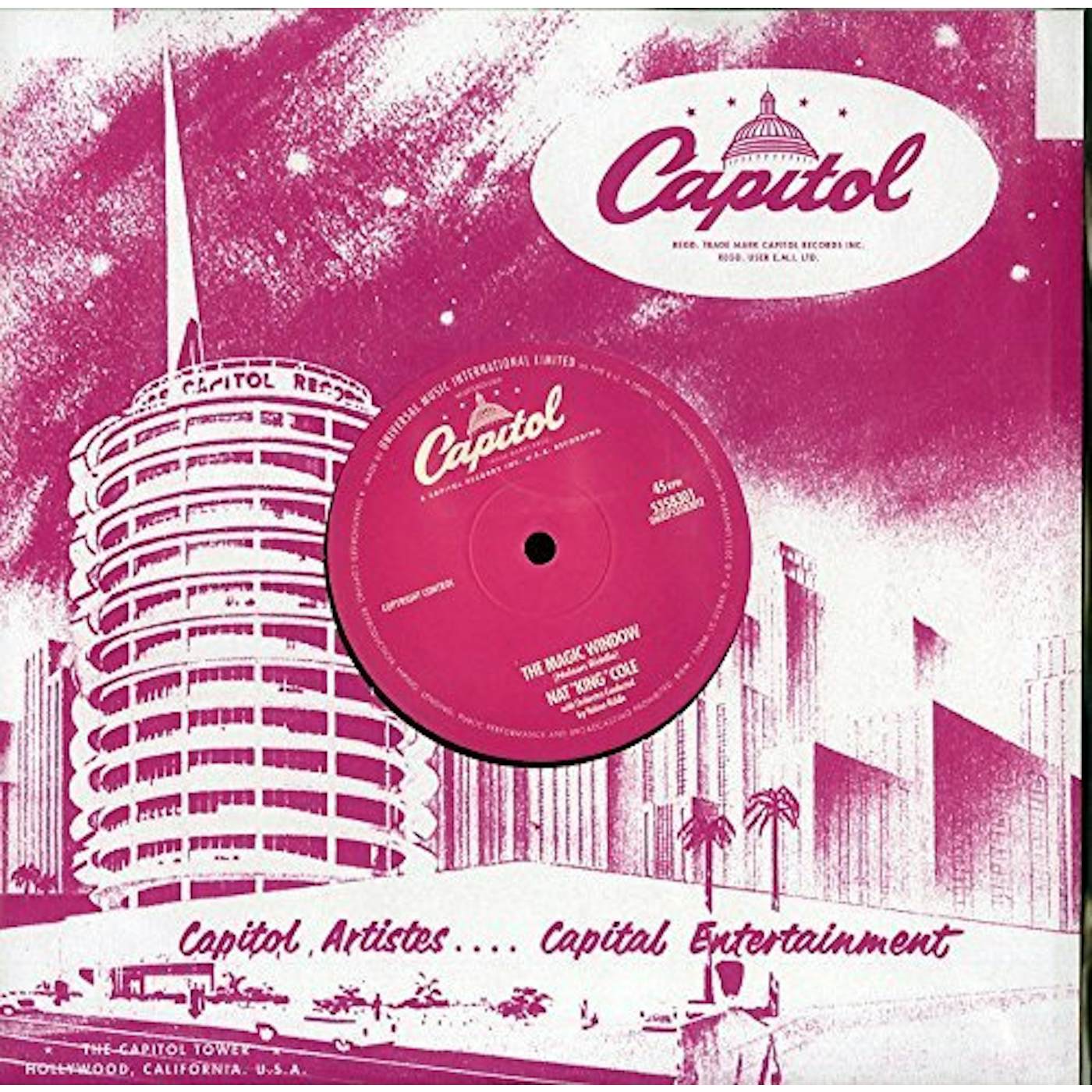 Nat King Cole Unforgettable Vinyl Record