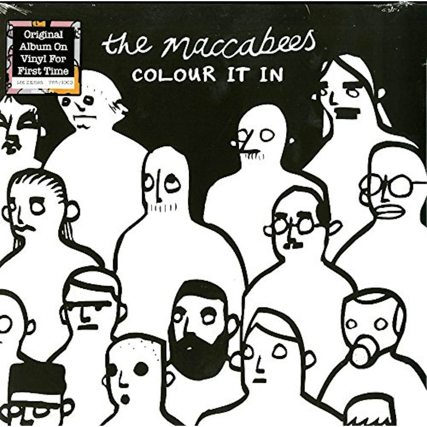 Maccabees COLOUR IT IN Vinyl Record - Italy Release