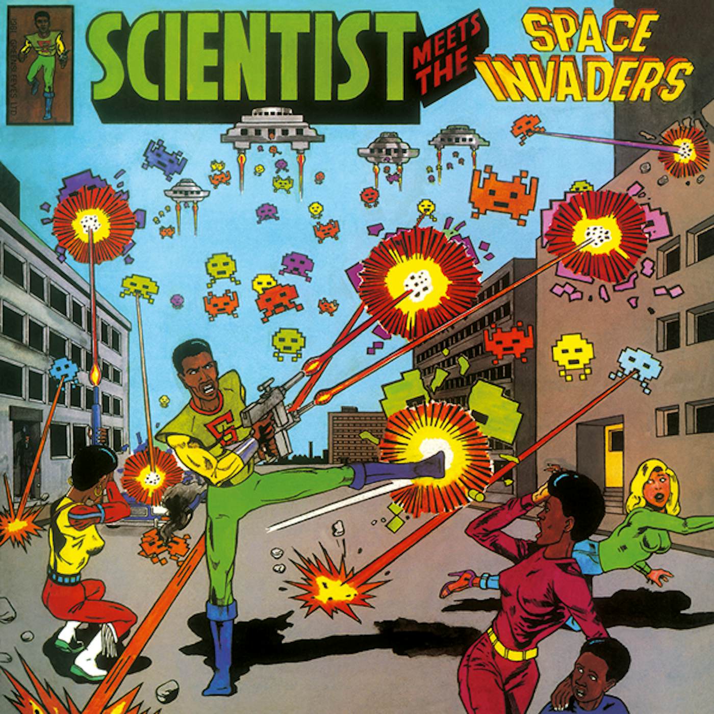 Scientist MEETS THE SPACE INVADERS Vinyl Record - Italy Release