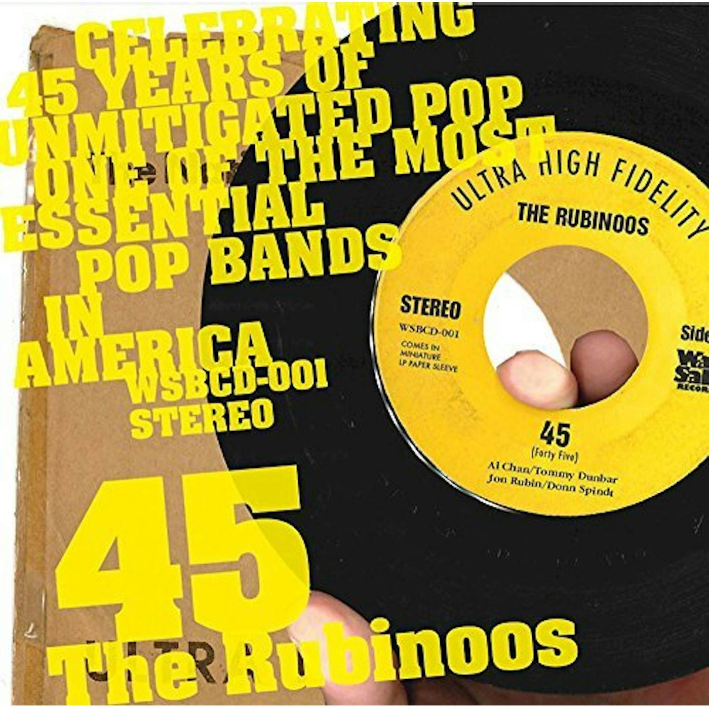 The Rubinoos 45 CD