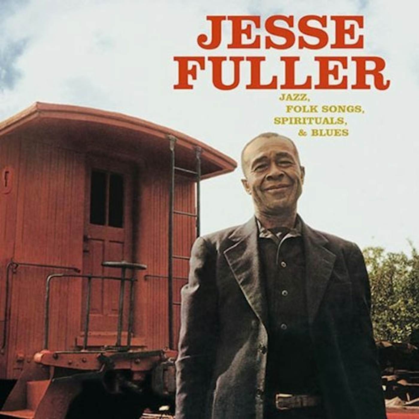 Jesse Fuller JAZZ FOLK SONGS SPIRITUALS & BLUES Vinyl Record