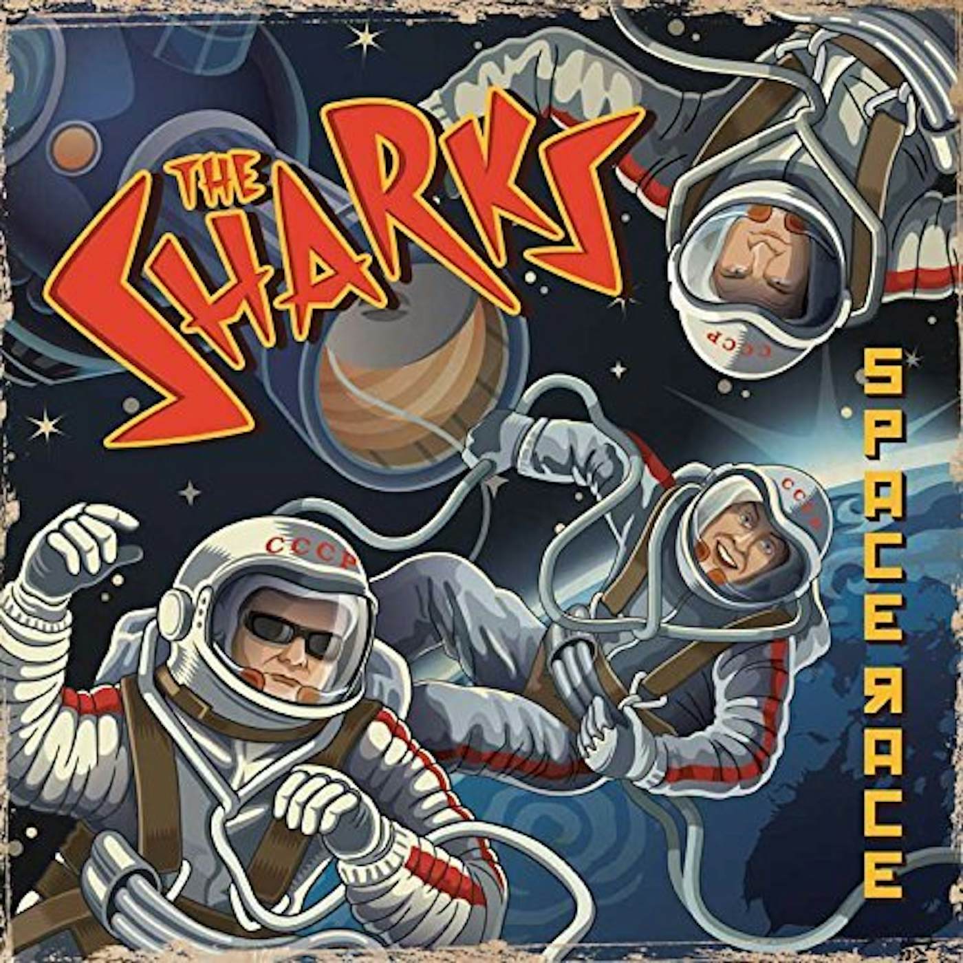 Sharks SPACE RACE EP: LIMITED Vinyl Record