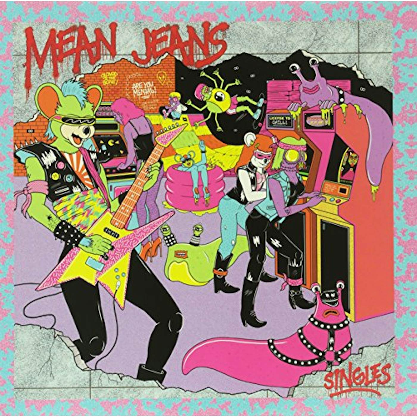 Mean Jeans Singles Vinyl Record