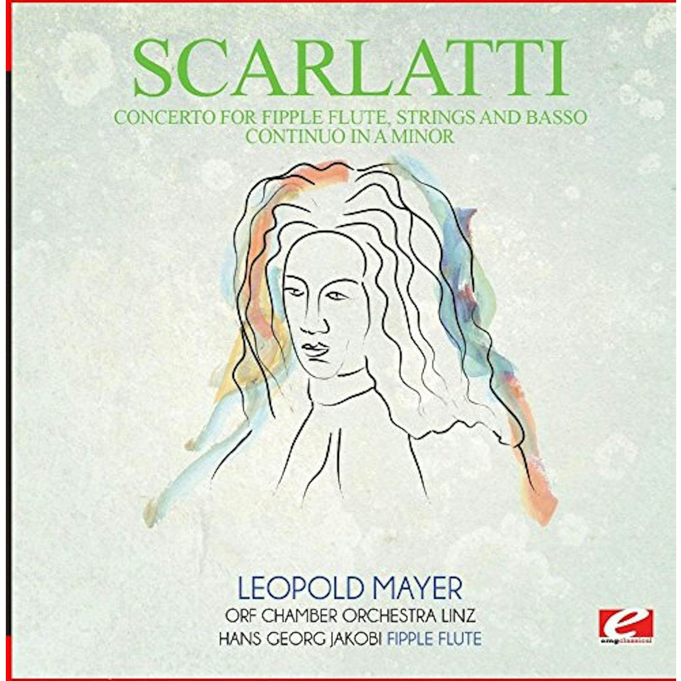 Scarlatti ALLEGRO FROM CONCERTO FOR FIPPLE FLUTE STRINGS CD