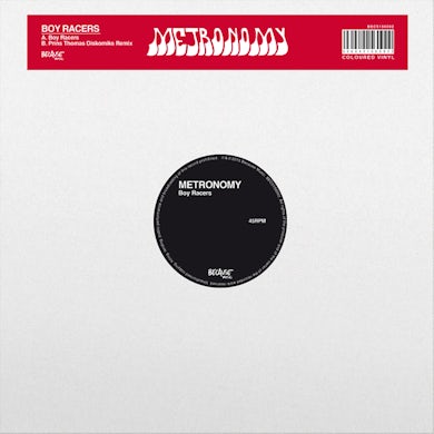 Metronomy BOY RACERS Vinyl Record
